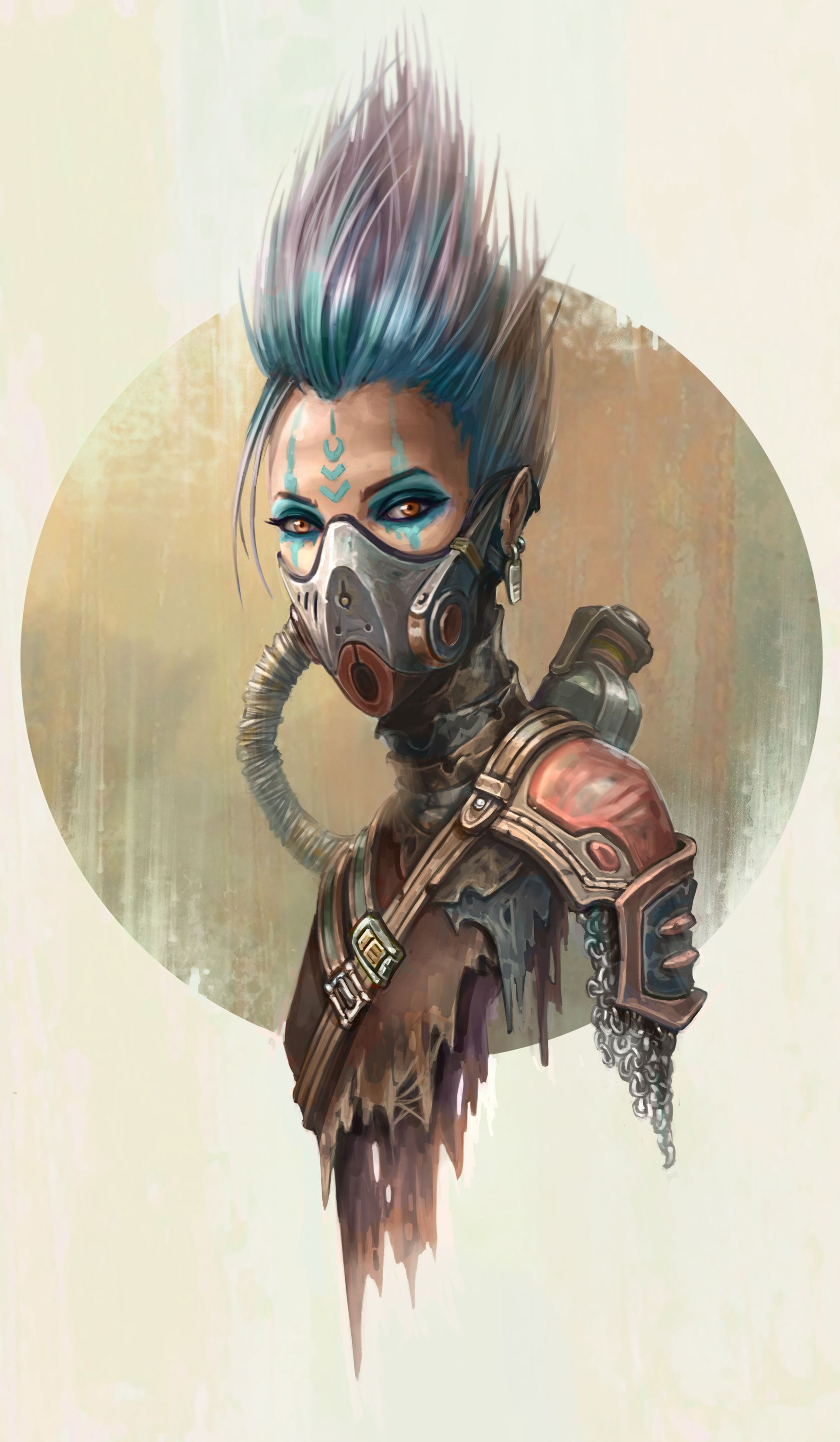 Wallpaper #oJl_P5MBUcASHT6nQswf30 Artstation Post Apocalyptic Girl Iv Yasen Stoilov Post Apocalyptic