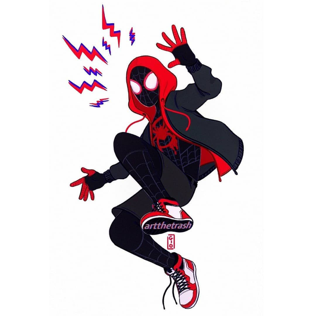 Wallpaper #QRobUZMB1yWOL4qgaoH_346 Miles Morale Spiderman Kunst Spiderman Homecoming Superhelden