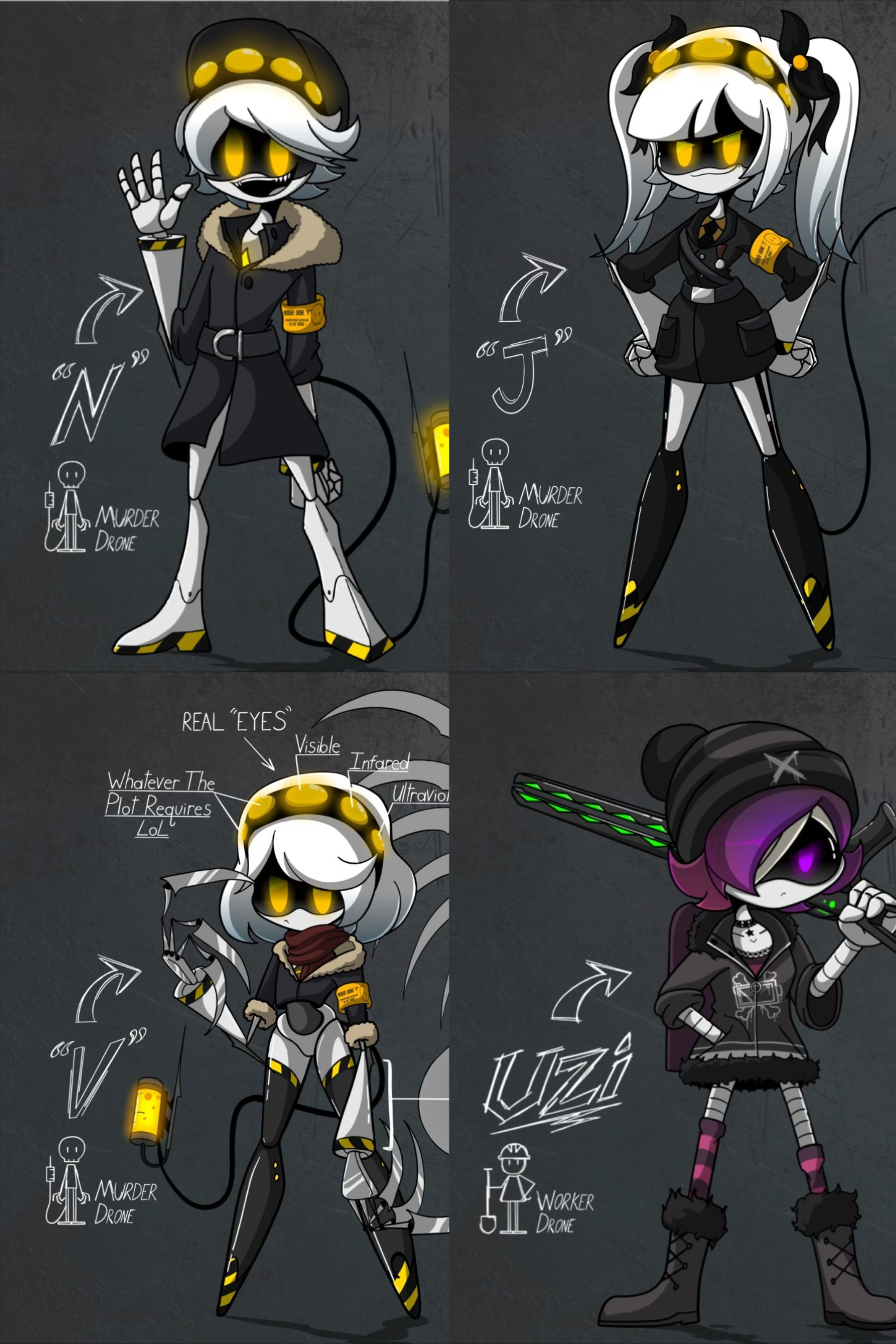 Wallpaper #phoQUpMB1yWOL4qgsYK1270 Four Different Poses of an Animated Character