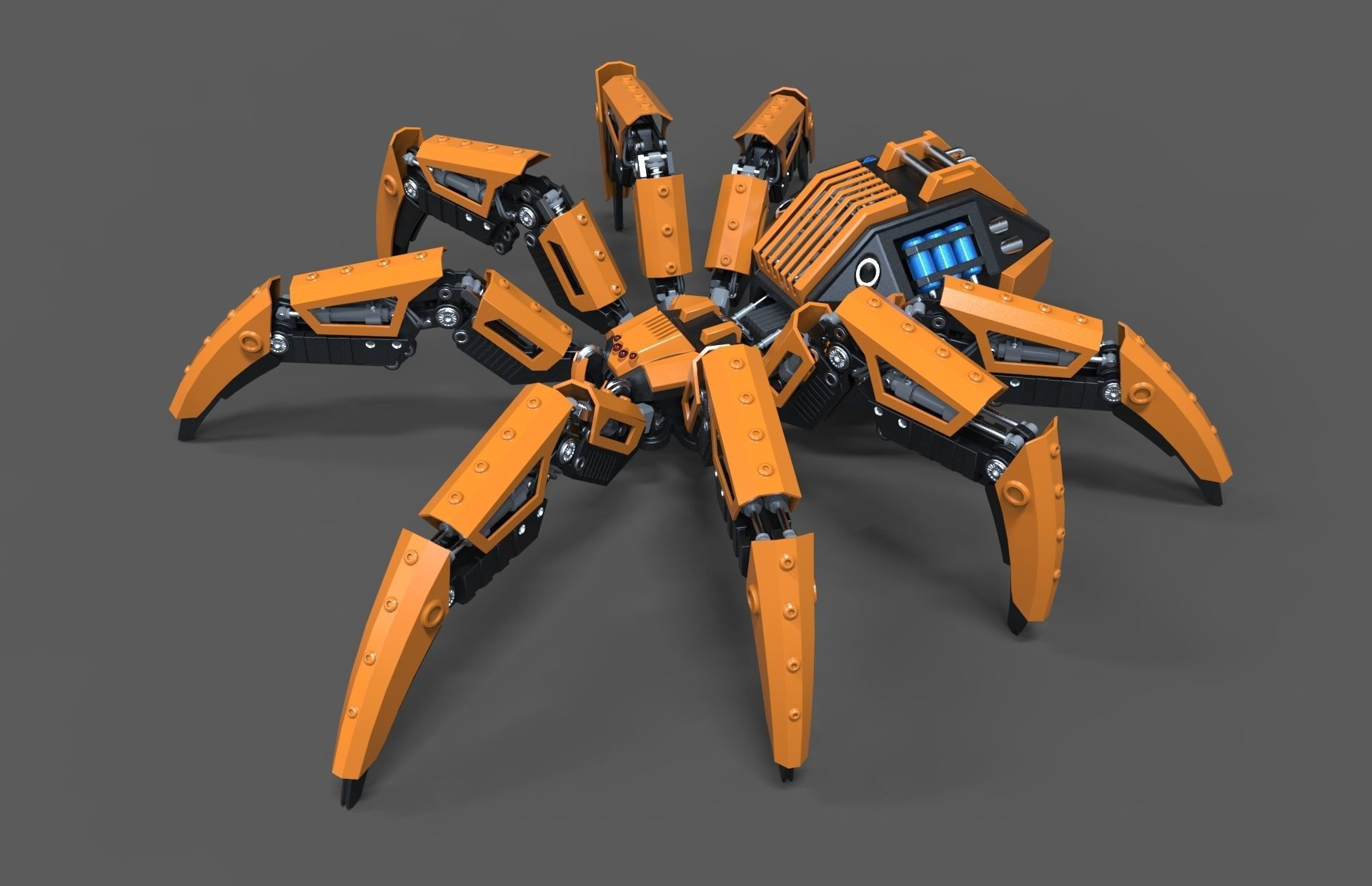 Wallpaper #CfQhOpMBKFX8bn3r83gp293 Robot Spider 3D Model Robot Animal Robots Concept Spider Robot