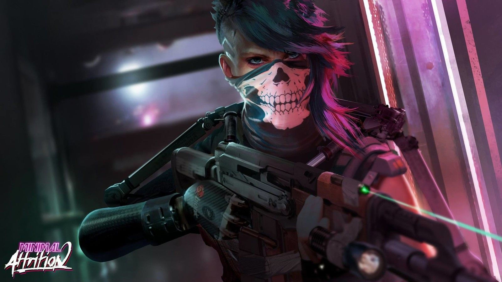 Wallpaper #8UCuL5MBJhL2WPbau733304 Minimal Attrition Proof of Concept Dave Paget Cyberpunk Character