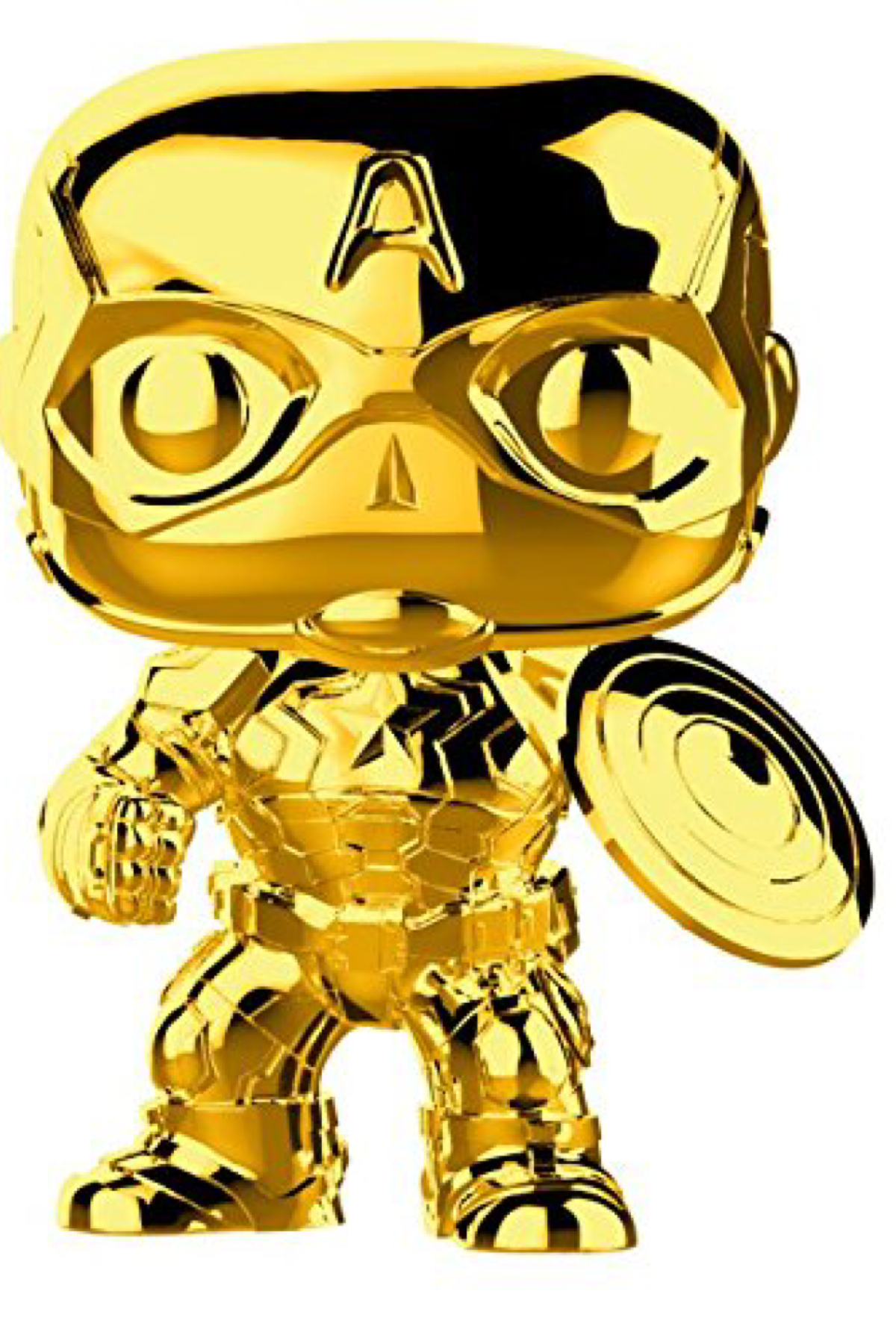 Wallpaper #vWfWEJMBSpphPi3-LPSt317 Funko Pop Marvel Marvel Studios 10 Captain America Gold Chrome