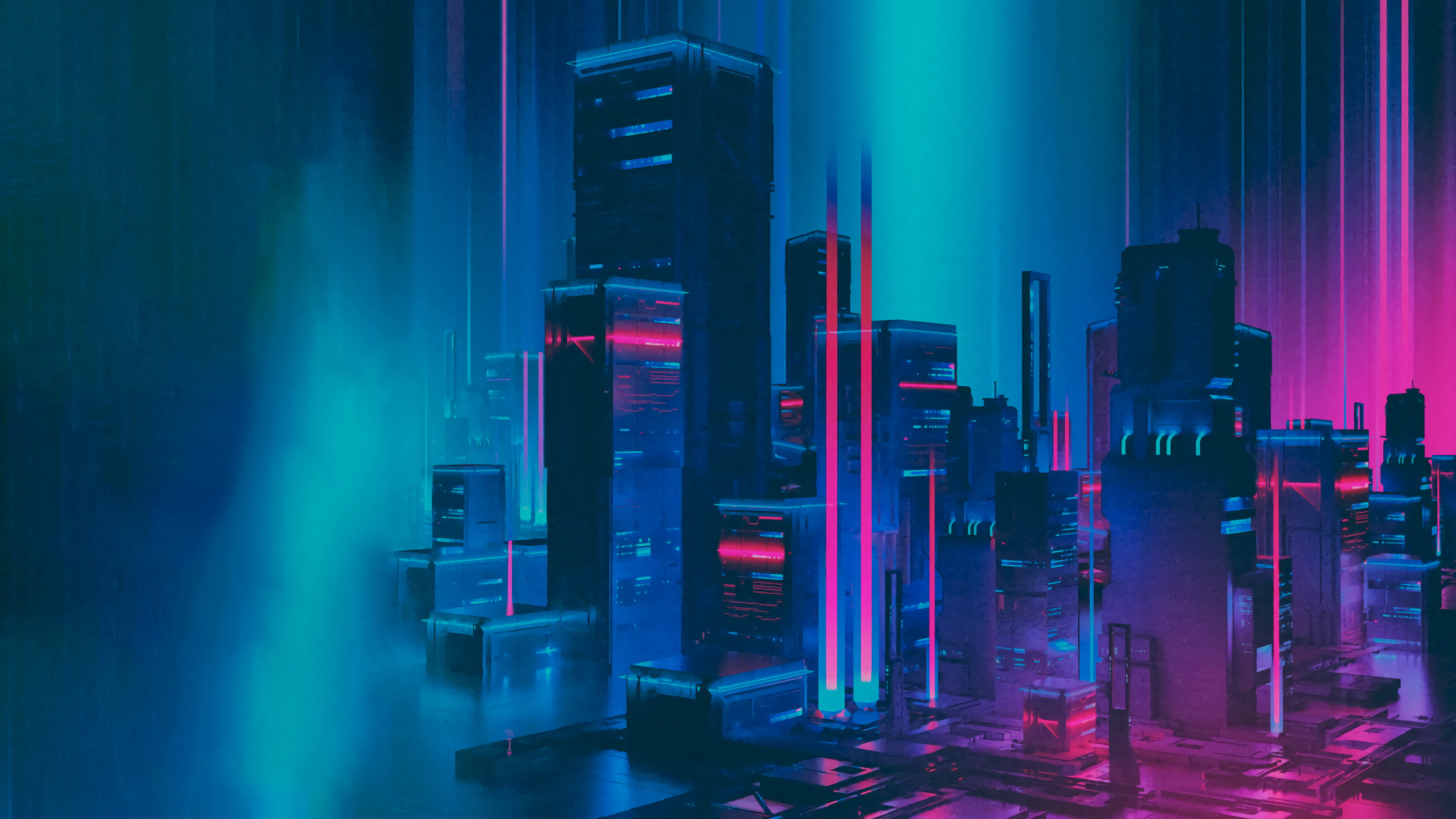 Wallpaper #-Rk8BI8BtGB6xQ78uE3i13 Cyberpunk Aesthetic Vaporwave Neon Noir