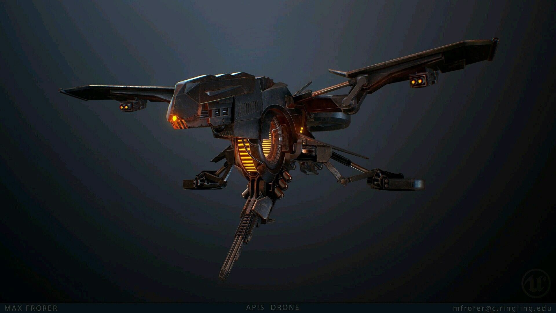 Wallpaper #eb723 Concept Sci Fi Drone Obj