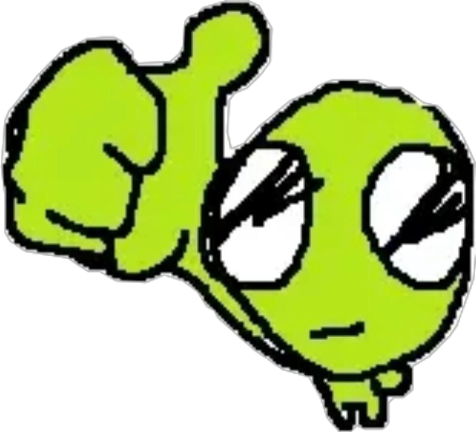 Wallpaper #nLgf2JIBJvJKYCmEN-Zo420 Pin by Claudia R on Sticker in 2024 Aliens Guy Goofy Drawing Cute Alien
