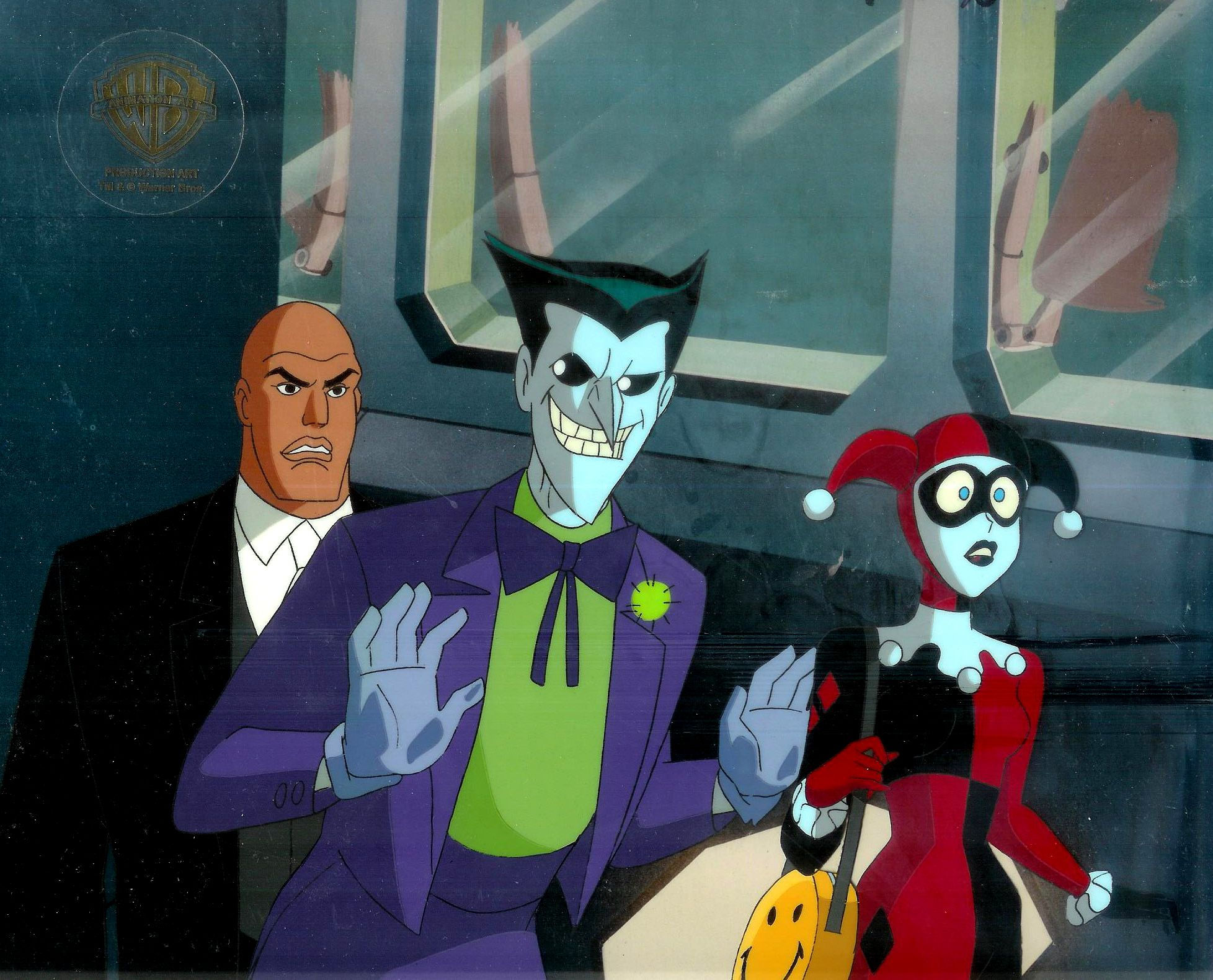 Wallpaper #Of_ra5MB3lSXT3zUwOml203 Batman the Animated Series Production Cel from Worlds Finest Pt 3