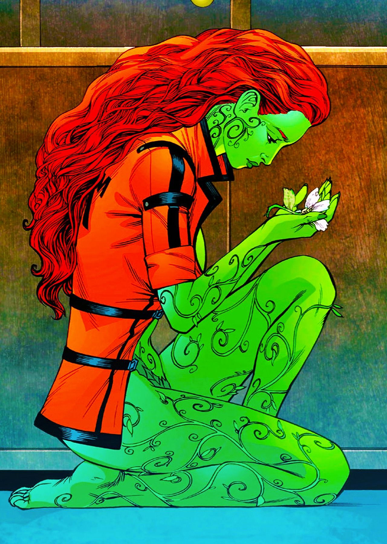 Wallpaper #WmgTGZMBSpphPi3-ABVR56 Batman Arkham Unhinged 18 Poison Ivy by Mike S Miller Poison