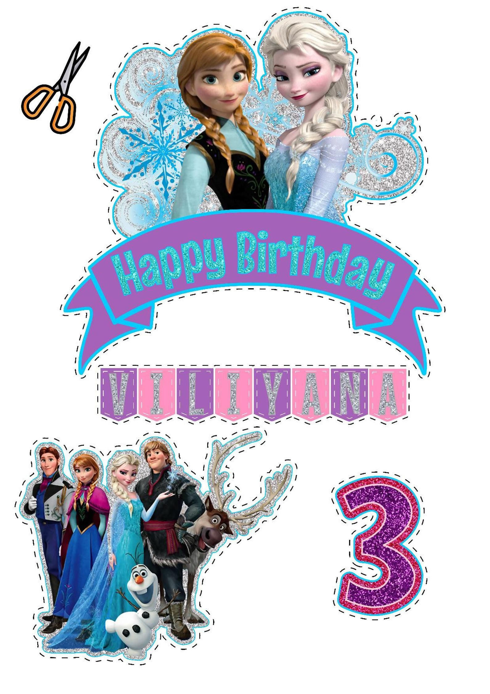 Wallpaper #A12F2 Este Articulo No Esta Disponible Etsy Frozen Birthday Theme Frozen