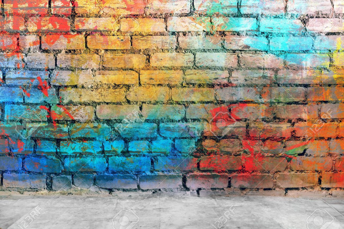 Wallpaper #77568 Graffiti Brick Wall Sublimation Clipart Png 21444163 Png