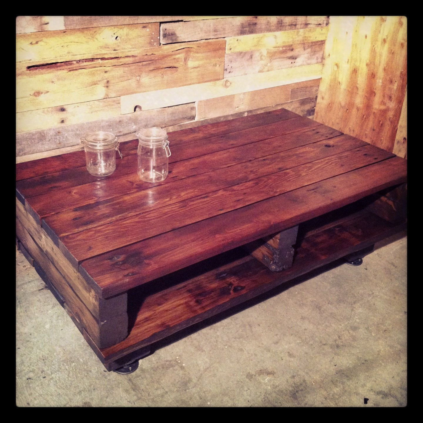 Wallpaper #527C0 Barn Wood Coffee Table Reclaimed Heritage Collection