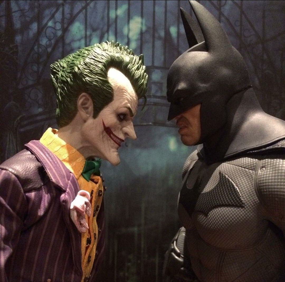 Wallpaper #bAAK7I4BSdW8dNou8RNj1 Batman vs Joker from Arkham Asylum Batman vs Joker Batman Funny