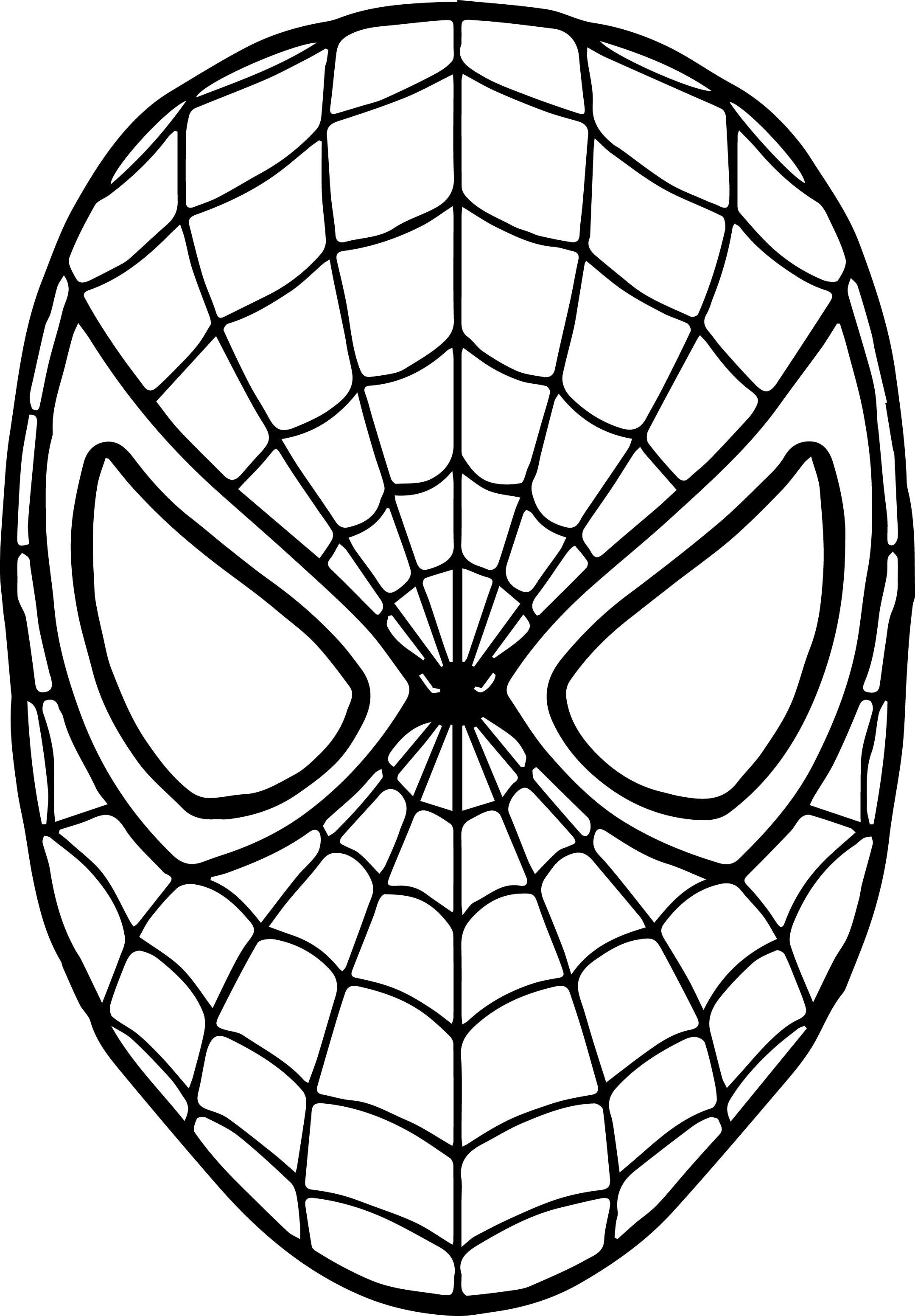 Wallpaper #DjHMNZMB5zzyi_yYhFjm122 Spiderman Mask Coloring Page Wecoloringpagecom Spiderman Coloring