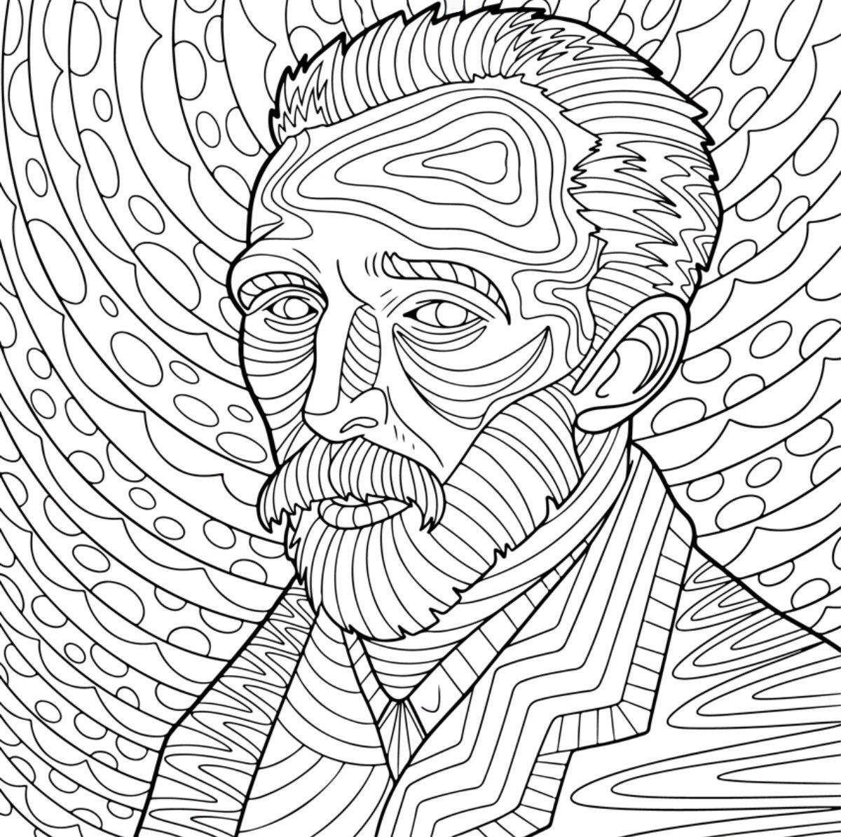 Wallpaper #2f-aZ5MB3lSXT3zUluJX250 Arte Van Gogh Van Gogh Art Realistic Pencil Drawings Line Art