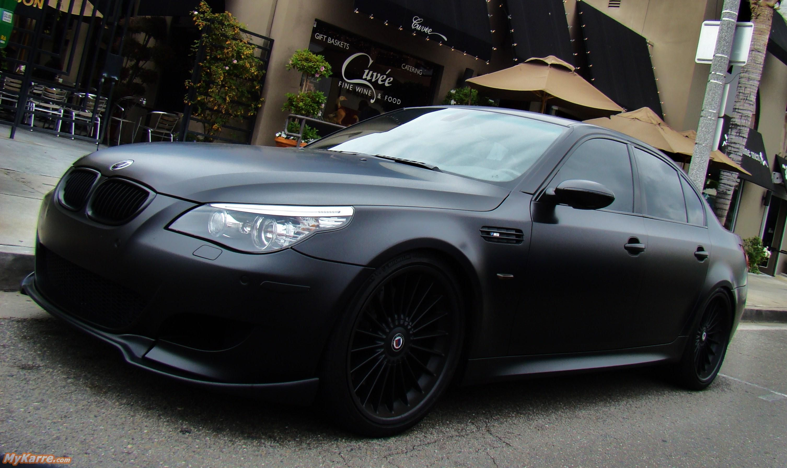 Wallpaper #z0X9ko4B7YBJg1BVTJ5P54 BMW M5 E60 Matte Black BMW Bmw BMW M5