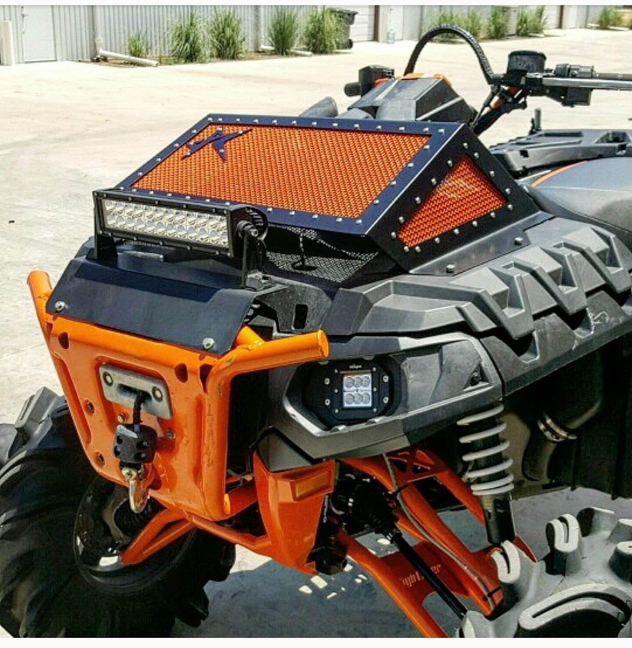 Wallpaper #OWf7C5MBSpphPi3-39xJ163 Polaris Sportsman Highlifter Edition 8501000 Radiator Cover Rogue