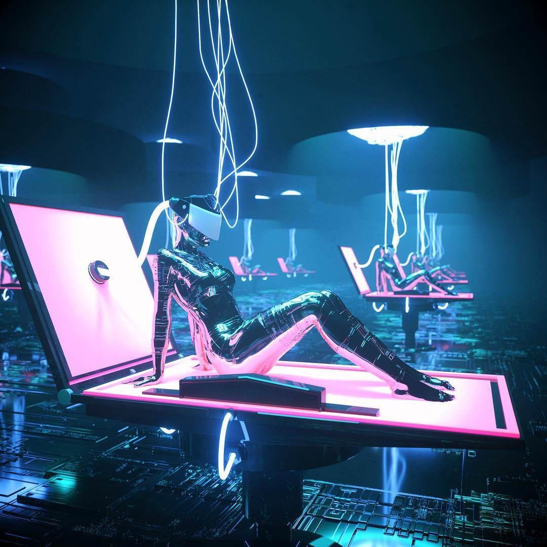 Wallpaper #TxlsAo8BtGB6xQ78AUre42 Download Matthew Metoyer Cyberpunk Art Futuristic Concept Art