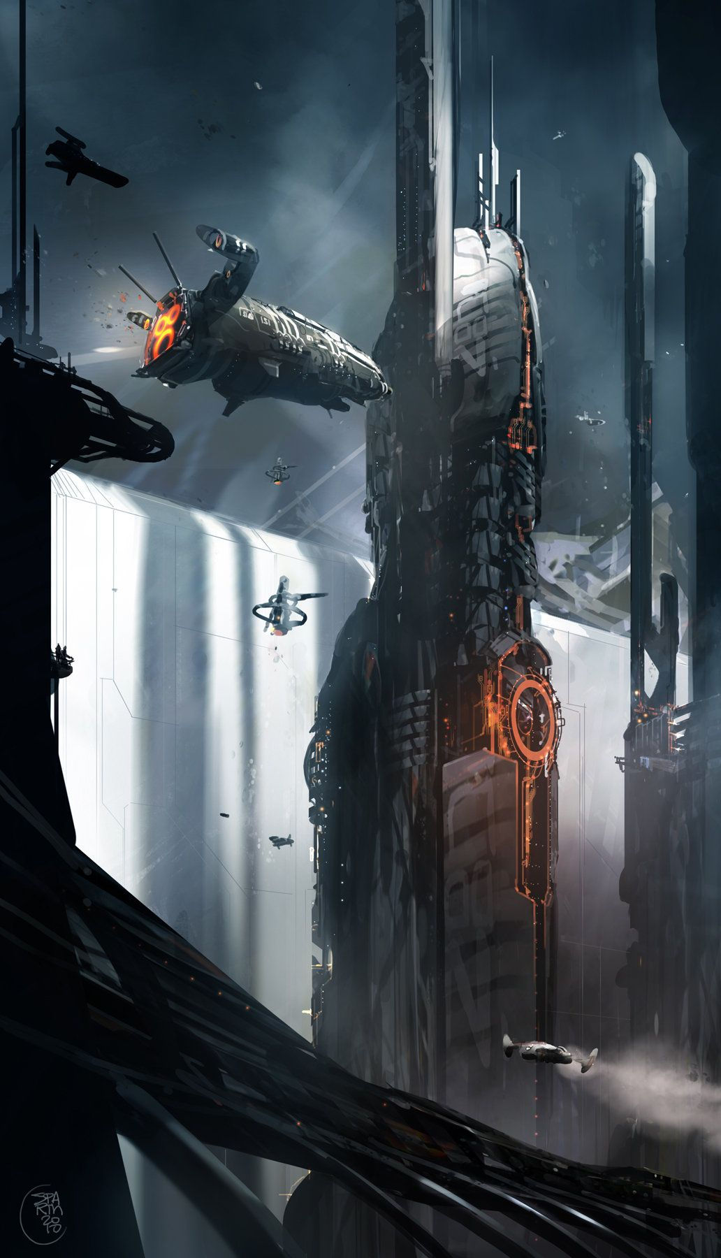 Wallpaper #wxdkPpMBPLD5_VENvN-0313 Pin by Chris Abell on Futuristic Atmosphere Futuristic Art Sci Fi