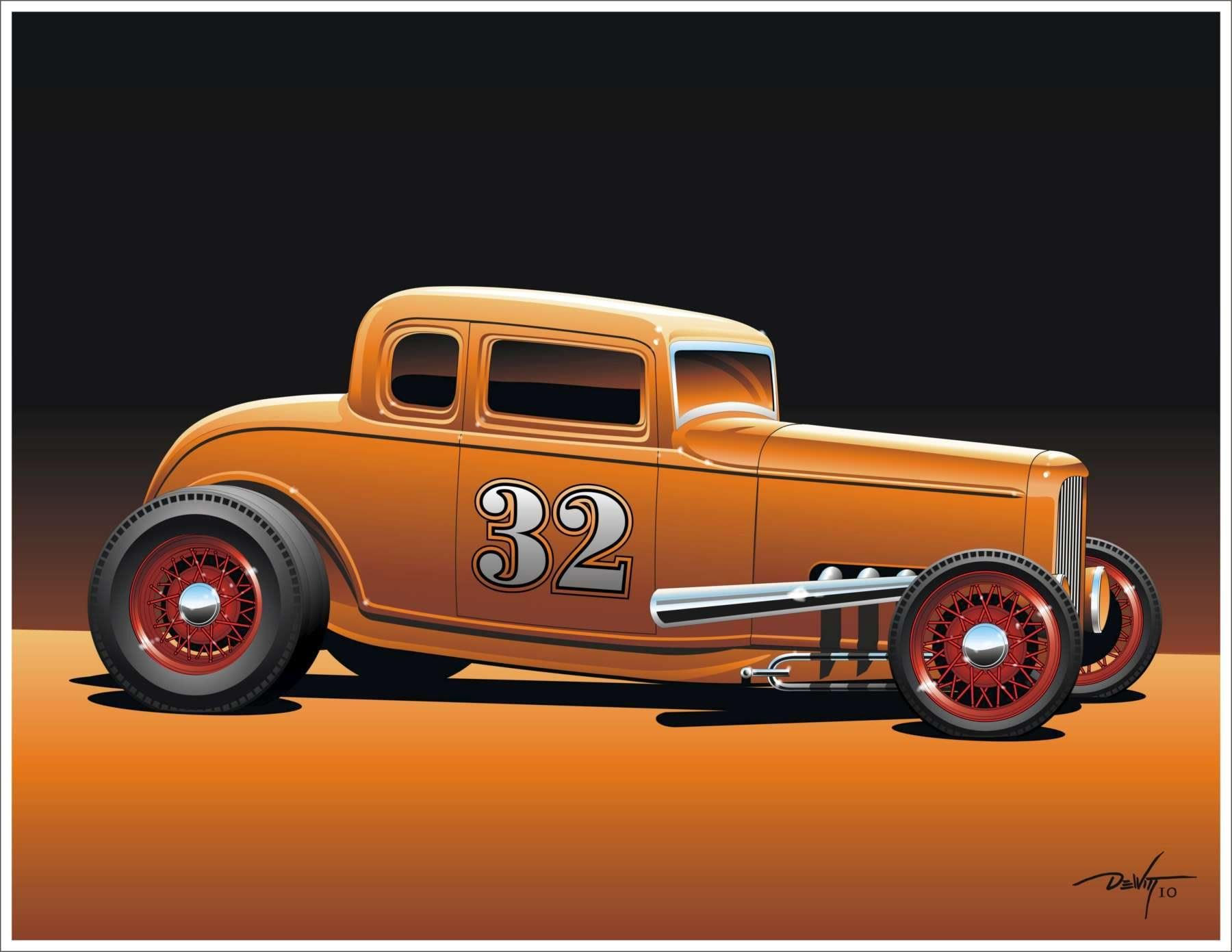 Wallpaper #KWhmFJMBSpphPi3-4wQV113 Street Rod Cartoons Uniomjacks Hot Rod Walllpaper 36 Hot Rods