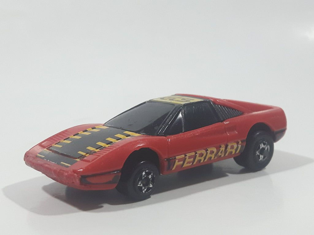 Wallpaper #O2fS_ZIBSpphPi3-u52G231 Vintage 1980 Kidco Burnin Key Cars Ferrari Gts Red Plastic Body Toy