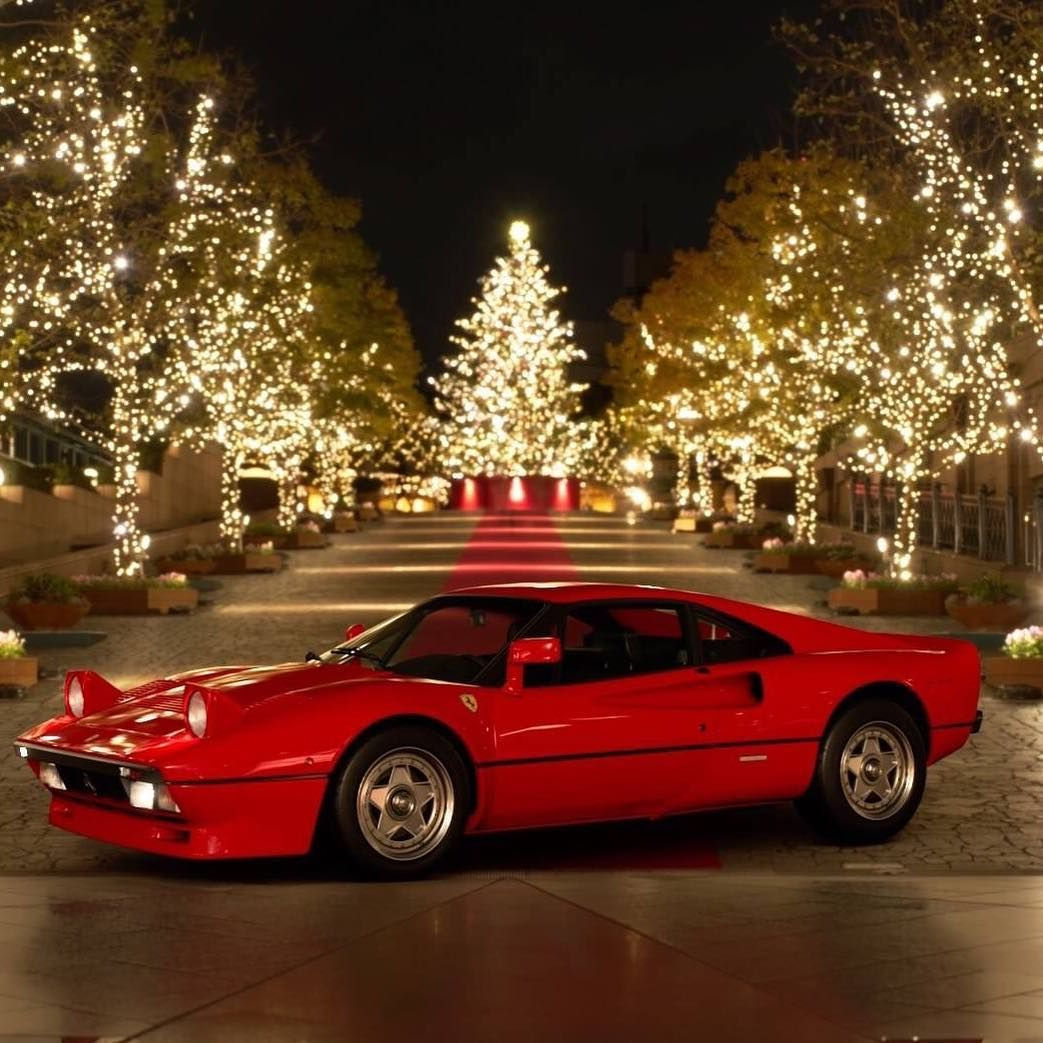 Wallpaper #SmjnHpMBSpphPi3-mCpj327 Merry Christmas and Happy New Year Ferrari288gto Ferrari308