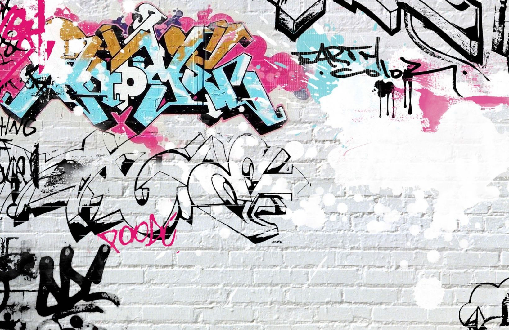 Wallpaper #77568 Graffiti Brick Wall Sublimation Clipart Png 21444163 Png