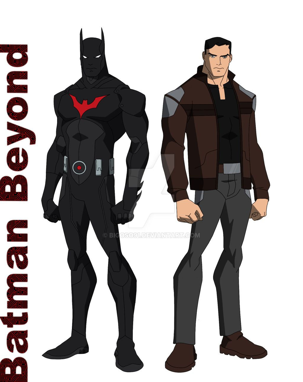 Wallpaper #5HP_hY4BFI5NbQksNx6747 Batman Beyond and Terry Mcginnis
