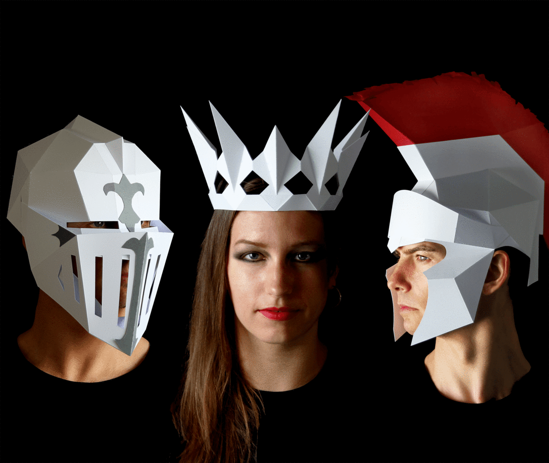 Wallpaper #S2iGF5MBSpphPi3-Og9i389 Papercraft Masks Designed by Ntanos Made by You Make Your Own