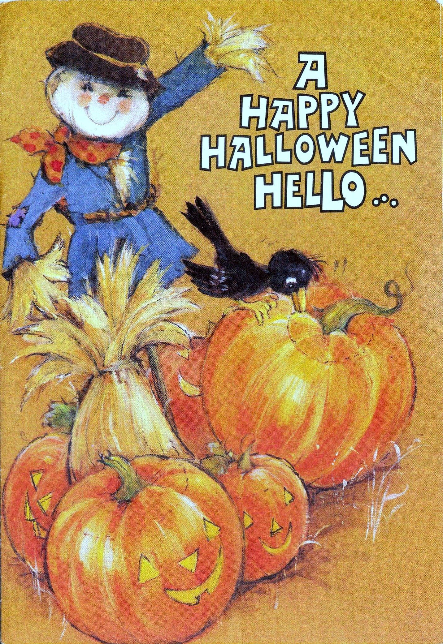 Wallpaper #ITHVNZMB5zzyi_yYzVif242 A Happy Halloween Hello Halloween Greetings Halloween Cards Up