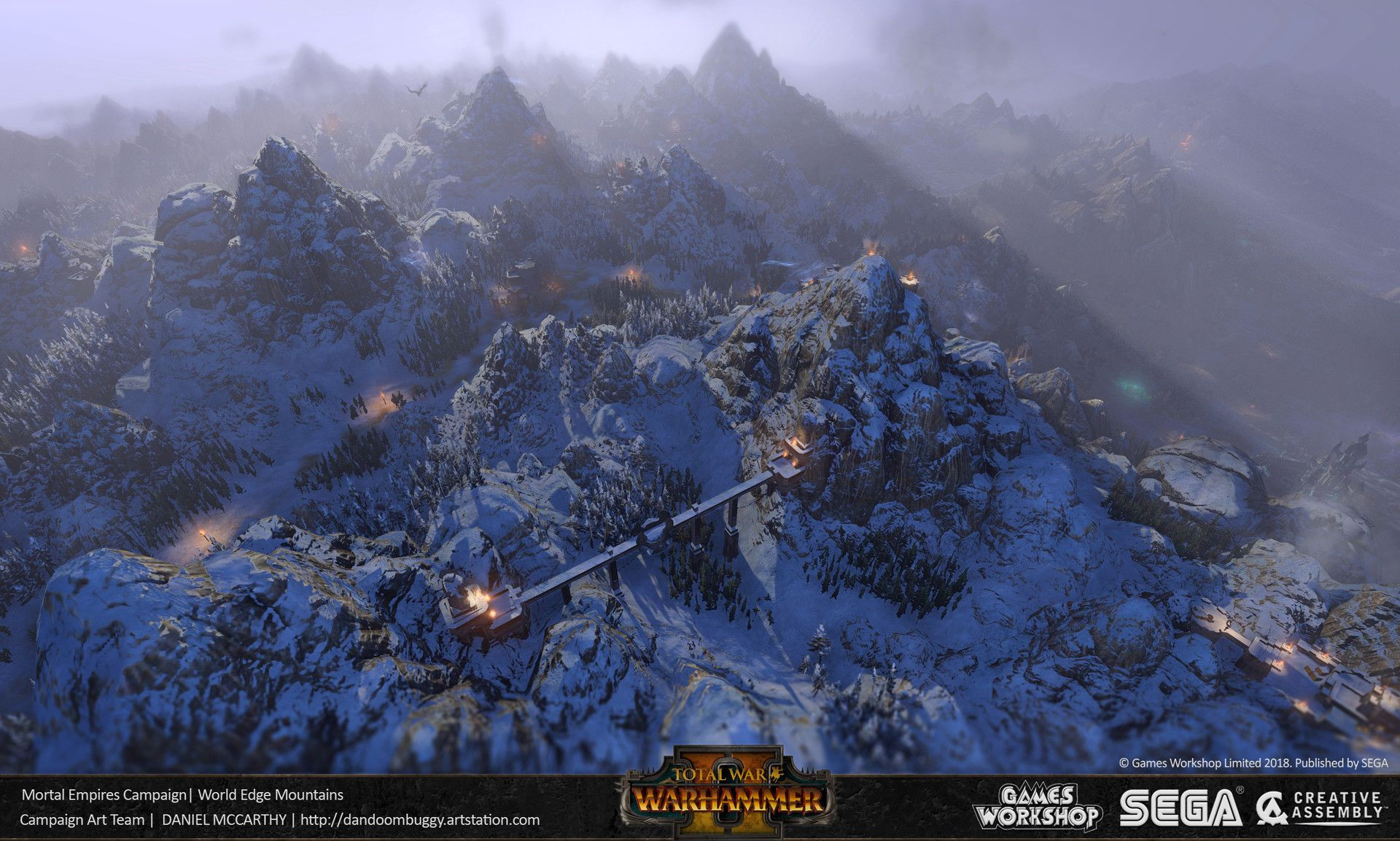 Wallpaper #q2dRE5MBSpphPi3-Av8V148 Artstation the Worlds Edge Mountains and the Badlands Total War