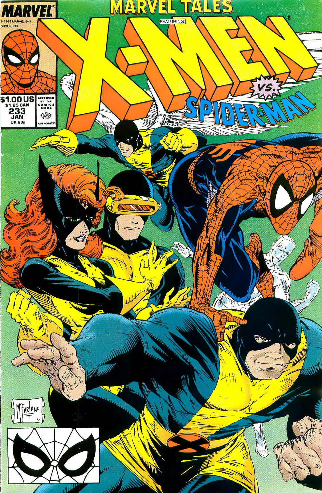 Wallpaper #rn3r8I4Bnwiau_P6vAcs49 Spider Man and the X Men by Todd Macfarlane Comics Spiderman Marvel