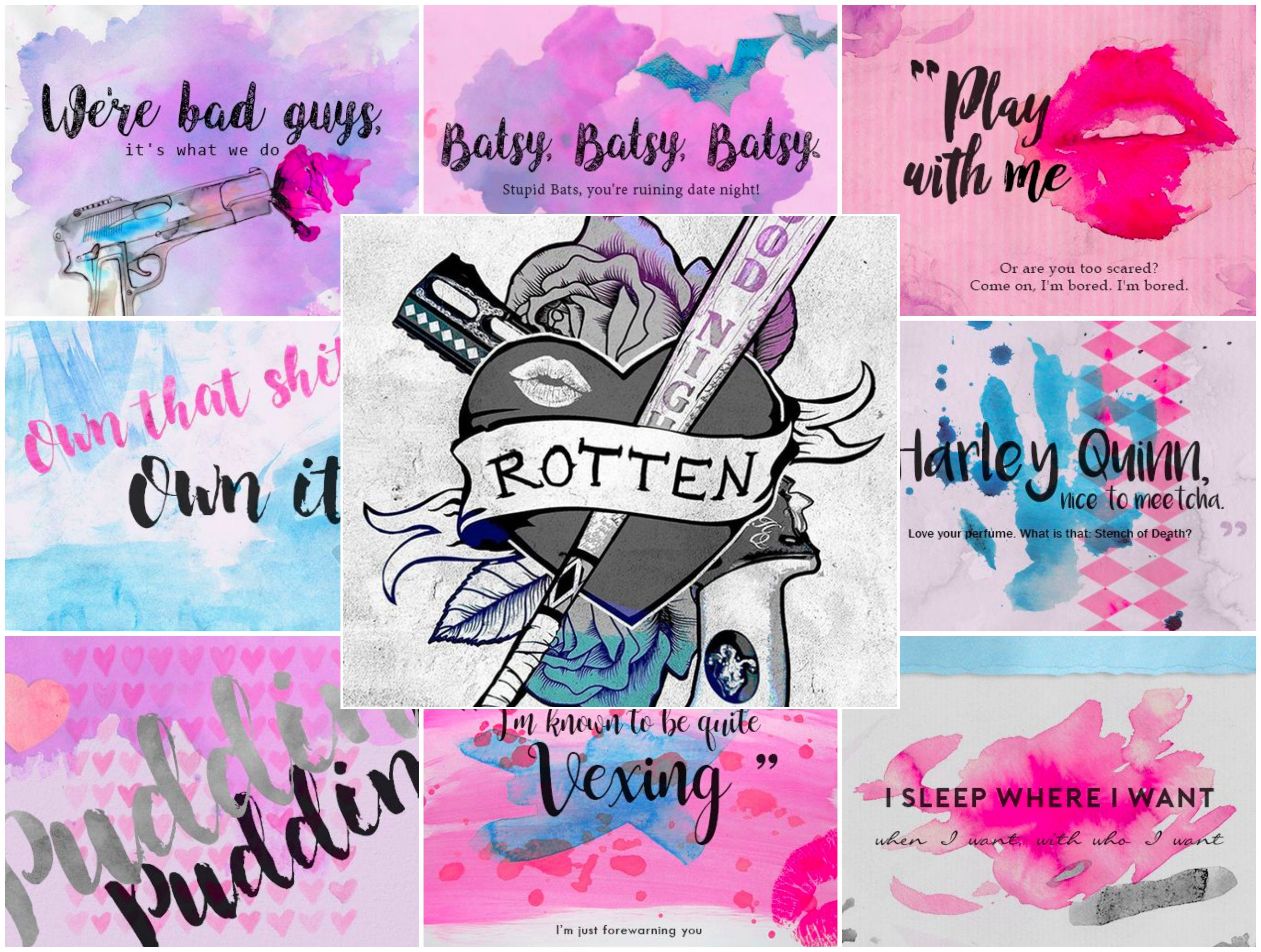 Wallpaper #3iytSZMB0E1QgA7wMvMJ313 This Makes a Great Background Harley Quinn Quotes Httpsau