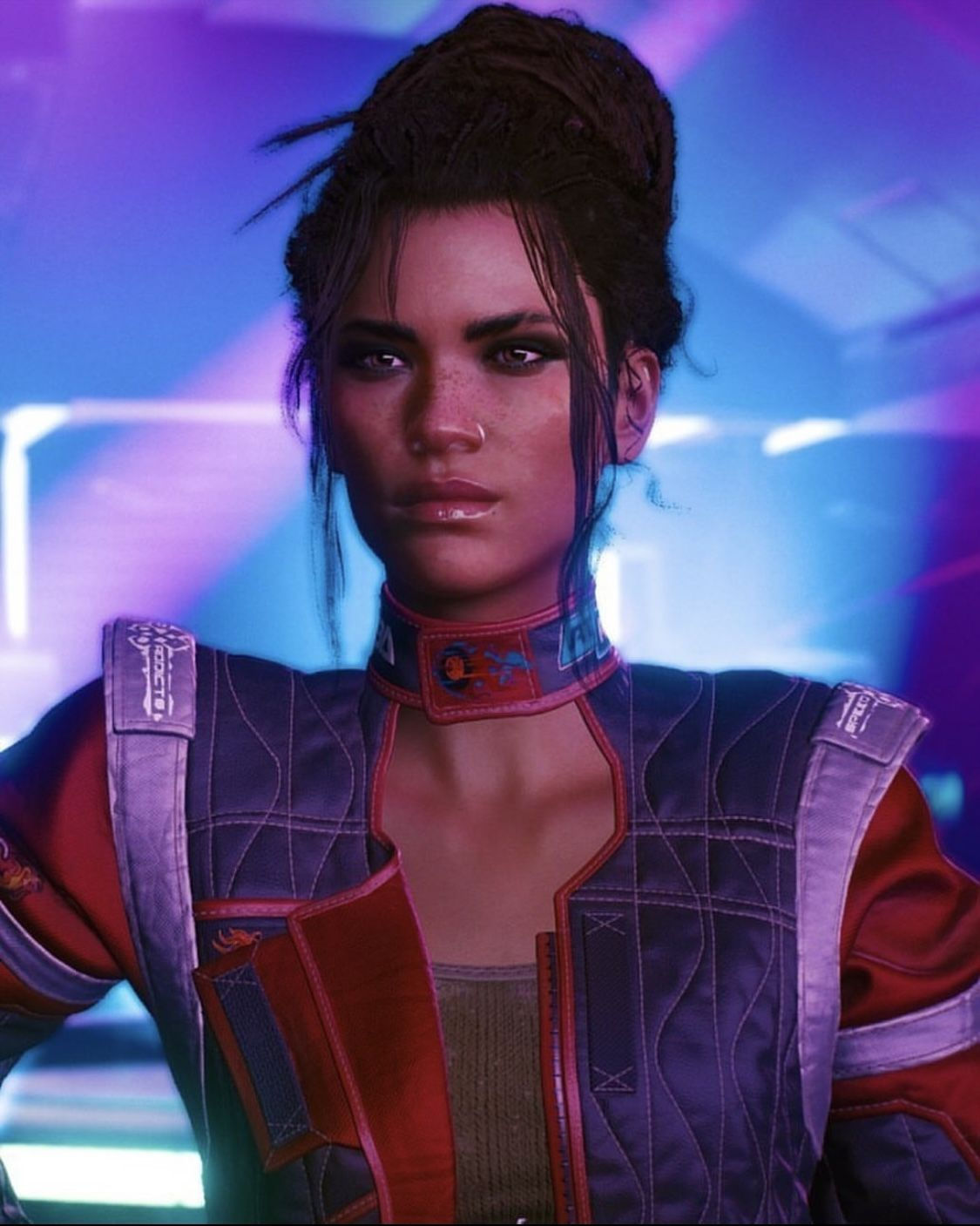 Wallpaper #ZmiMF5MBSpphPi3-4Q91256 Cyberpunk 2077 Cyberpunk Girl Video Game Characters Fantasy