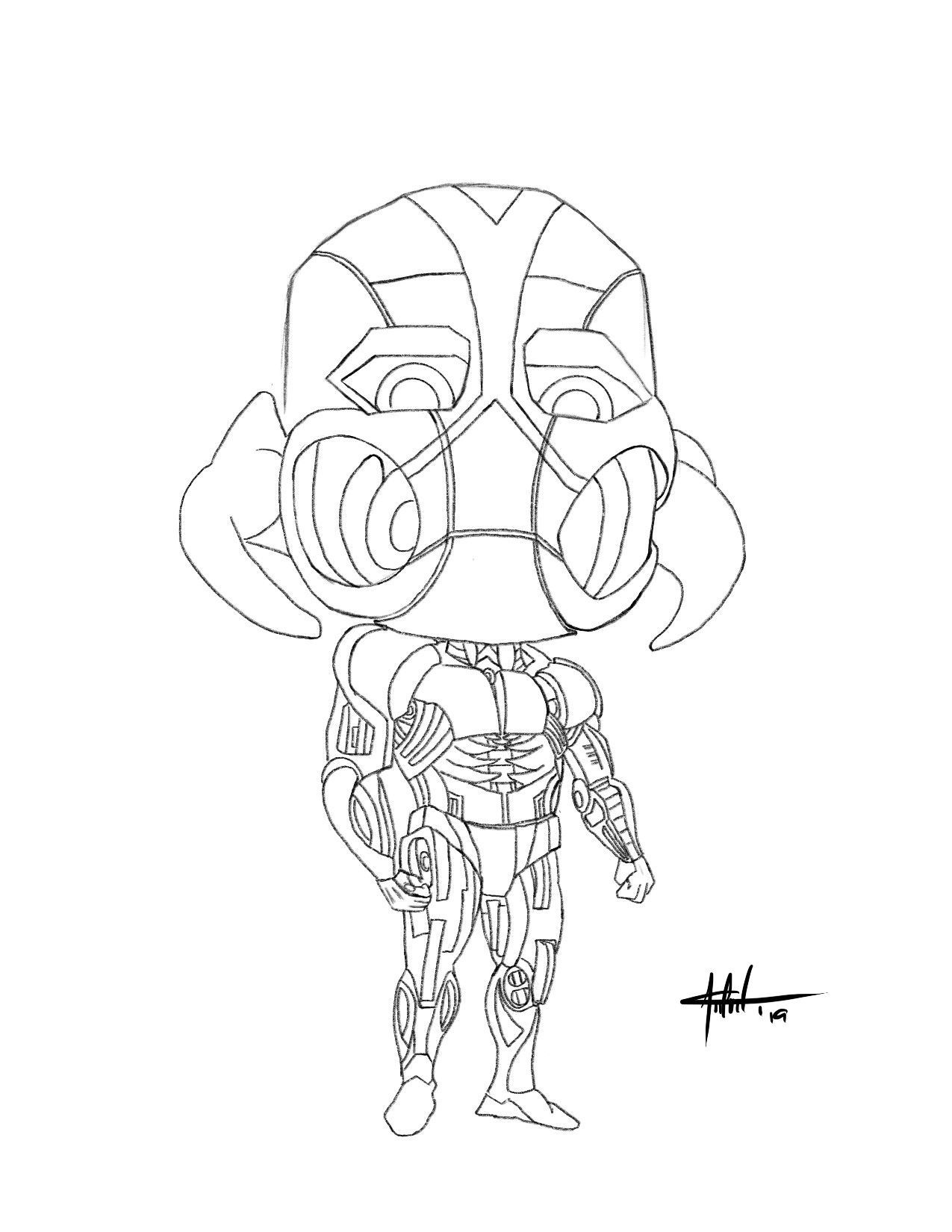 Wallpaper #r2jGFpMBSpphPi3-KwzW244 Chibi Ultron Sketch More on My Ig at Art of Infrit Ultron Avengers