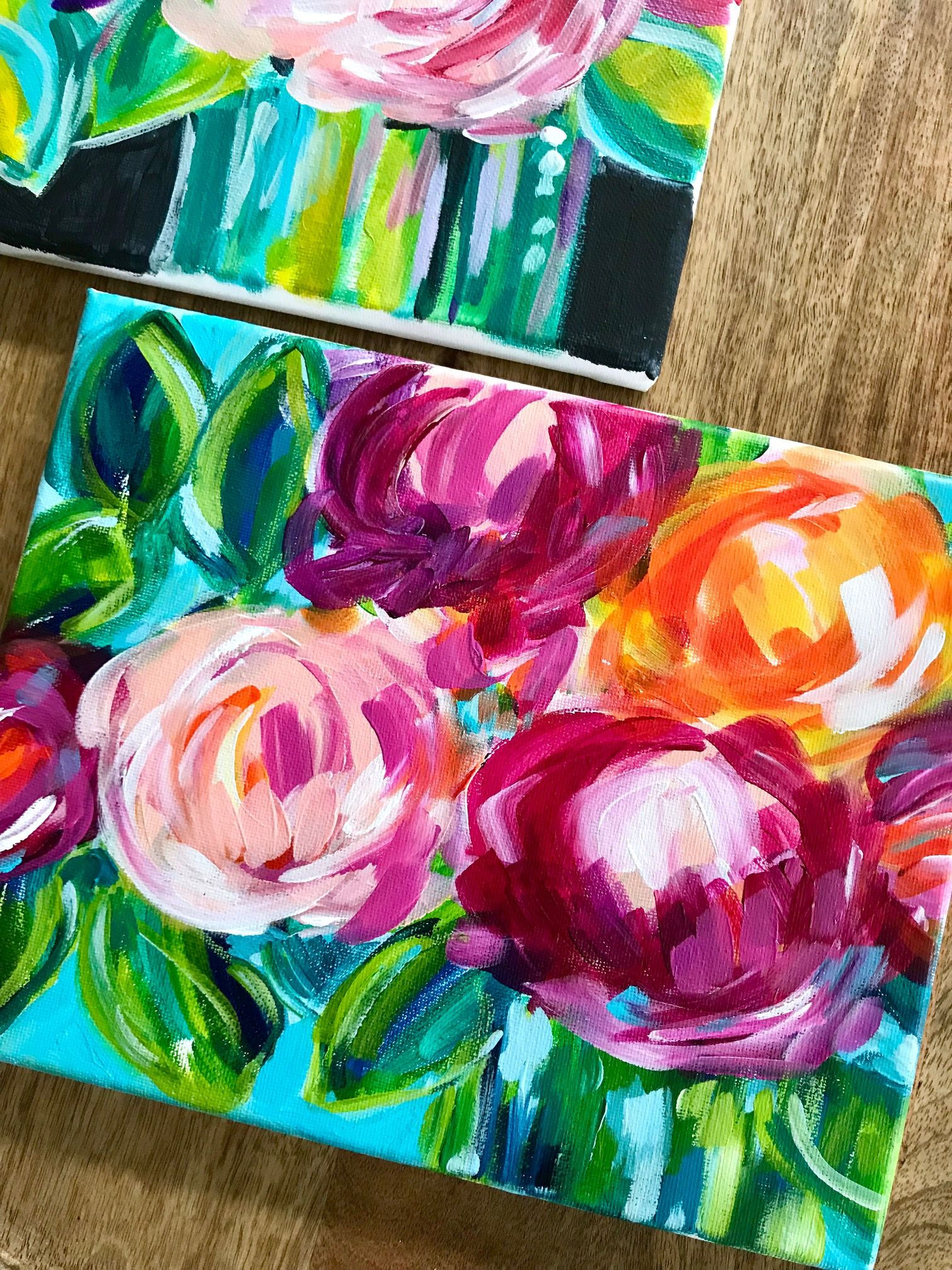 Wallpaper #_hk9Io8BtGB6xQ78qYEx20 Acrylic Painting Video Tutorial Simple Flower Painting with Acrylic