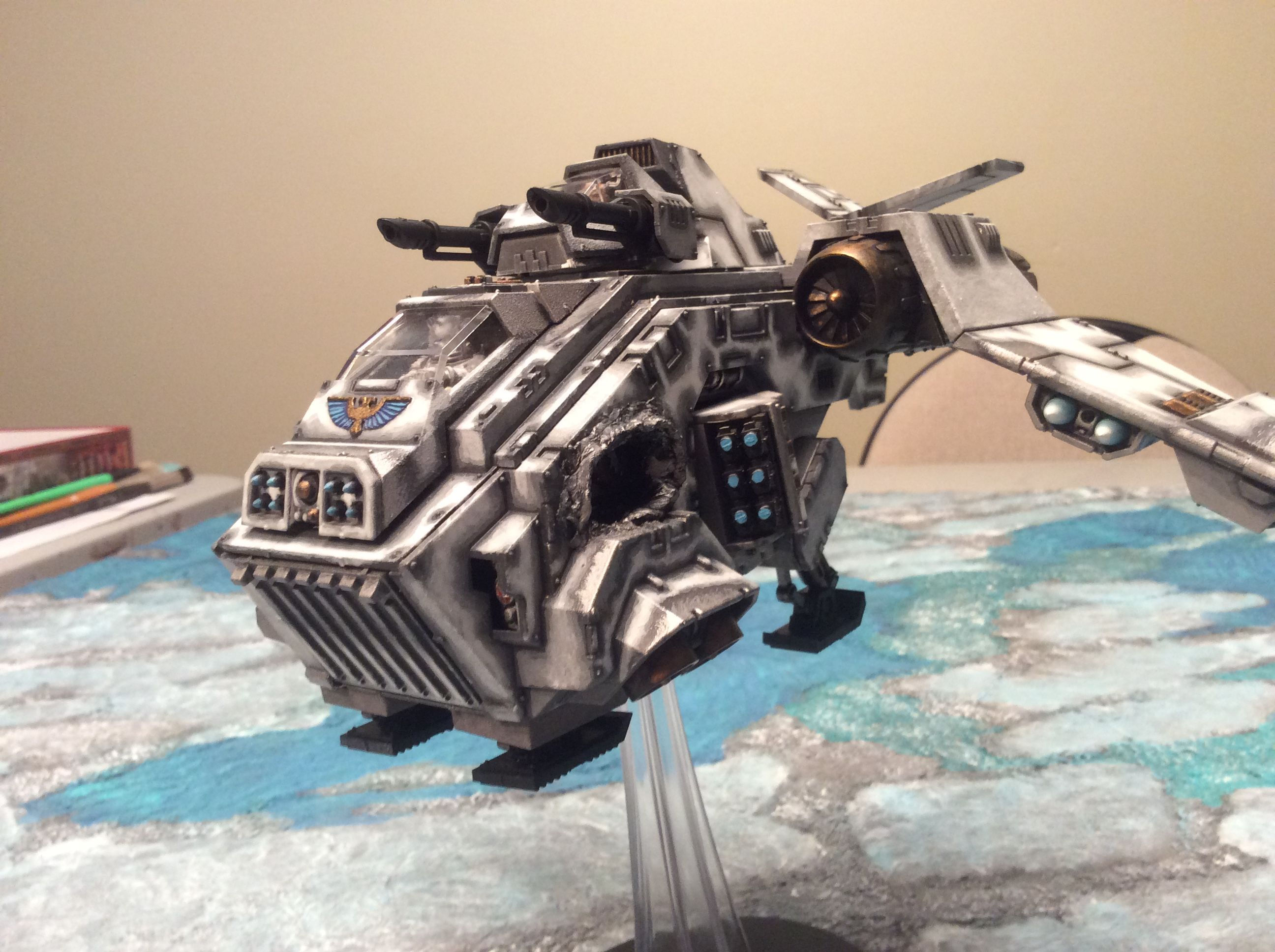 Wallpaper #rBmbHo8BtGB6xQ78Z3ny13 Stormraven 40k Hull Damage Hull Sci Fi Spaceship Sci Fi