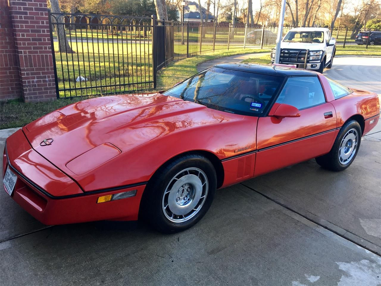 Wallpaper #7WjwFZMBSpphPi3-lwkY274 Red 1987 Chevrolet Corvette C4 for Sale Listing Id Cc 1178933