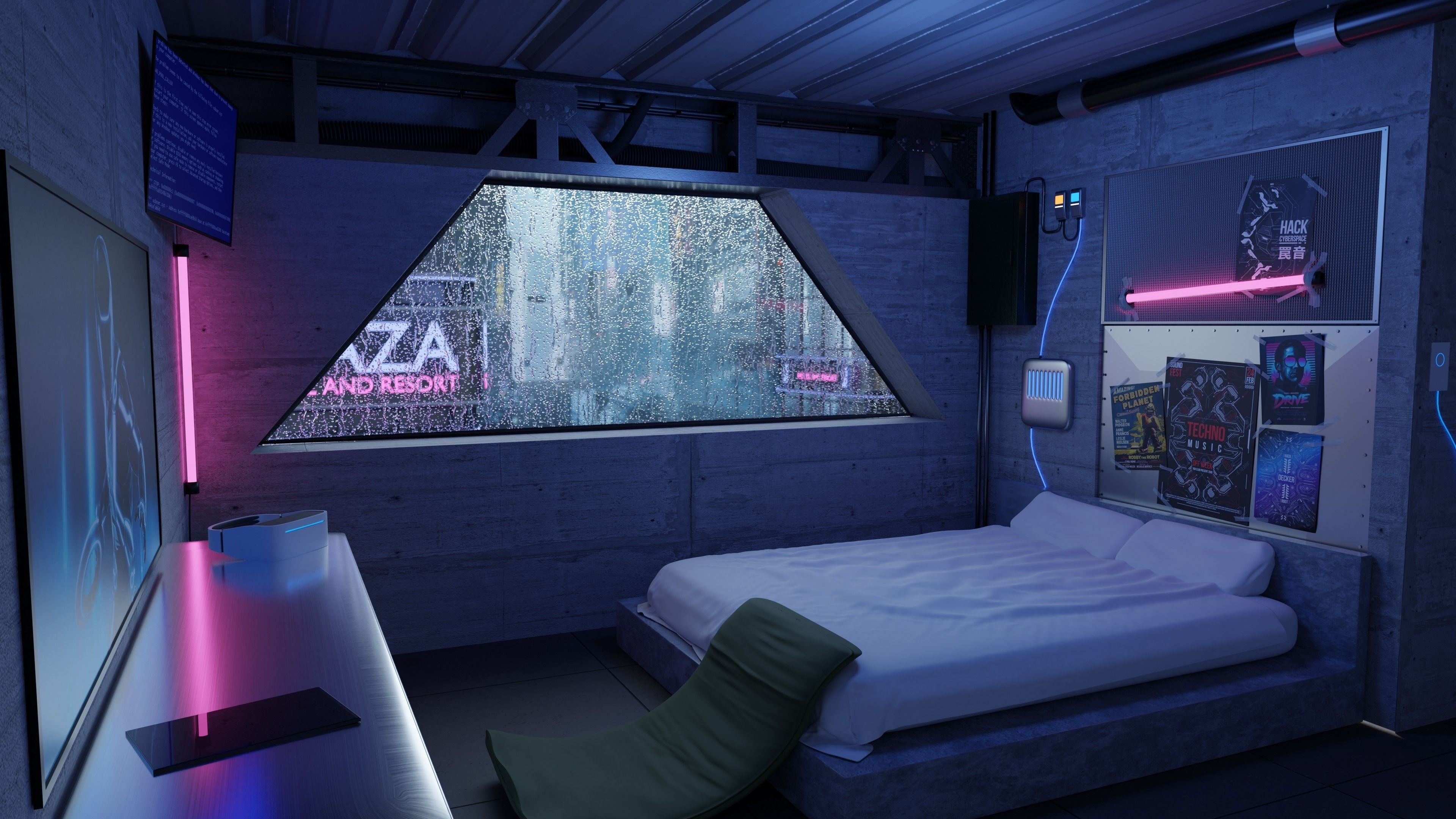 Wallpaper #UQCZ644BSdW8dNoukhLW29 Bring the Cyberpunk 2077 Room Decorations to Your Own Home