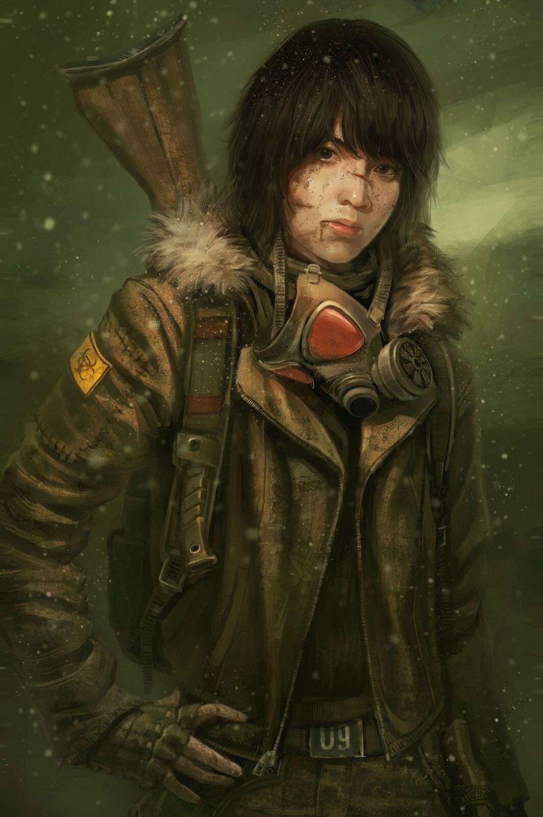 Wallpaper #oJl_P5MBUcASHT6nQswf91 Post Apocalyptic Art Httpsvkcomphoto 35007195 306908229