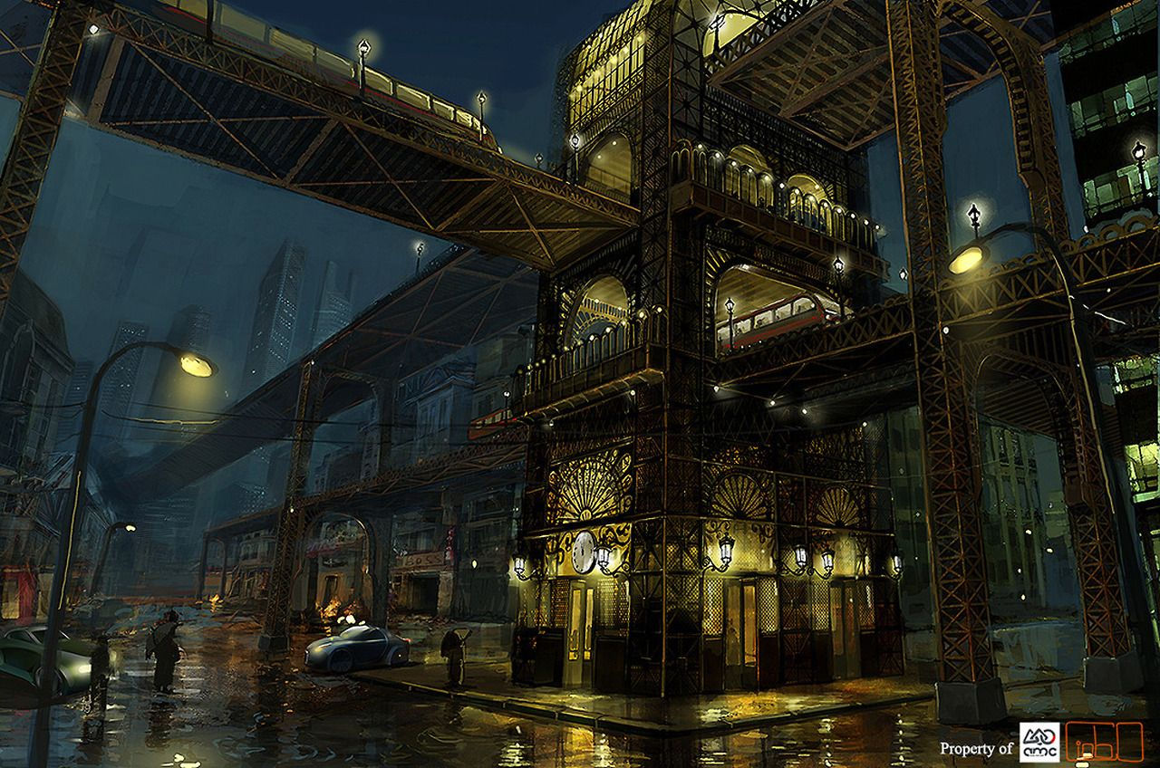 Wallpaper #A0J5PZMBOBpx0NhmQMUQ161 Pin by Ed Radical on Artscenery Steampunk City Steampunk