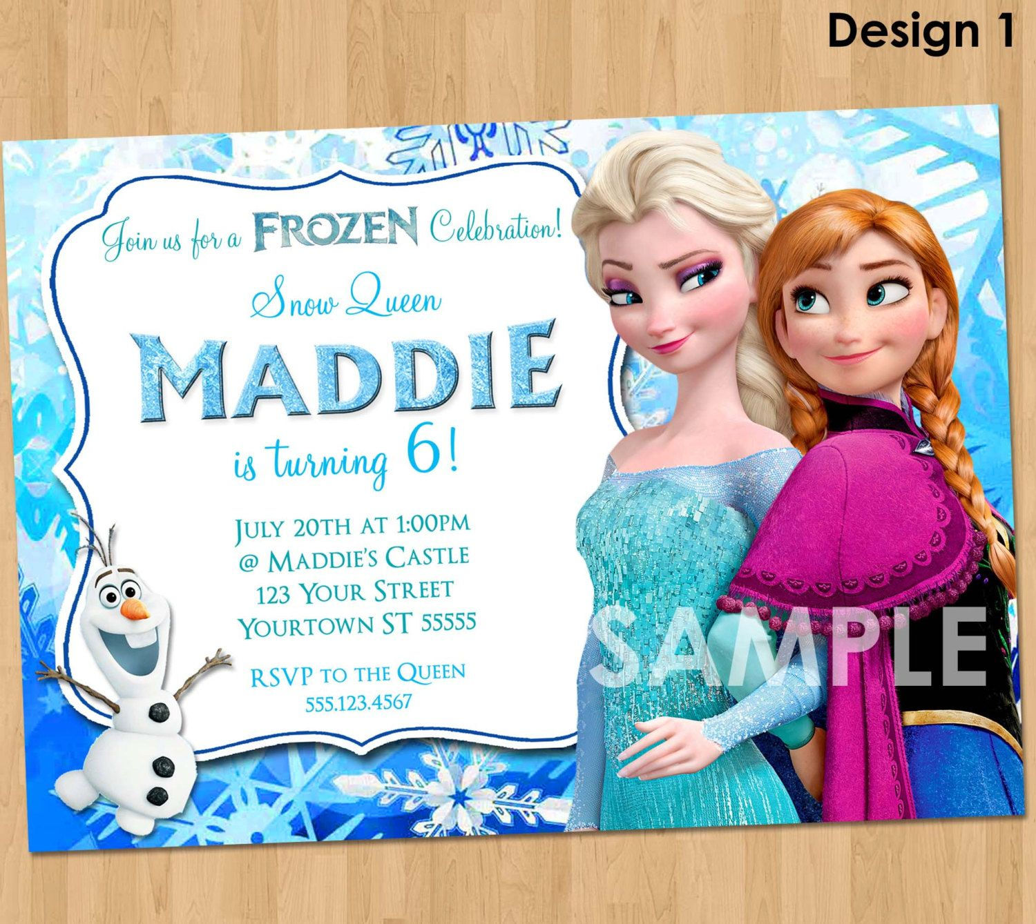 Wallpaper #8A95A Pin on Disney Frozen Movie Birthday Invitations