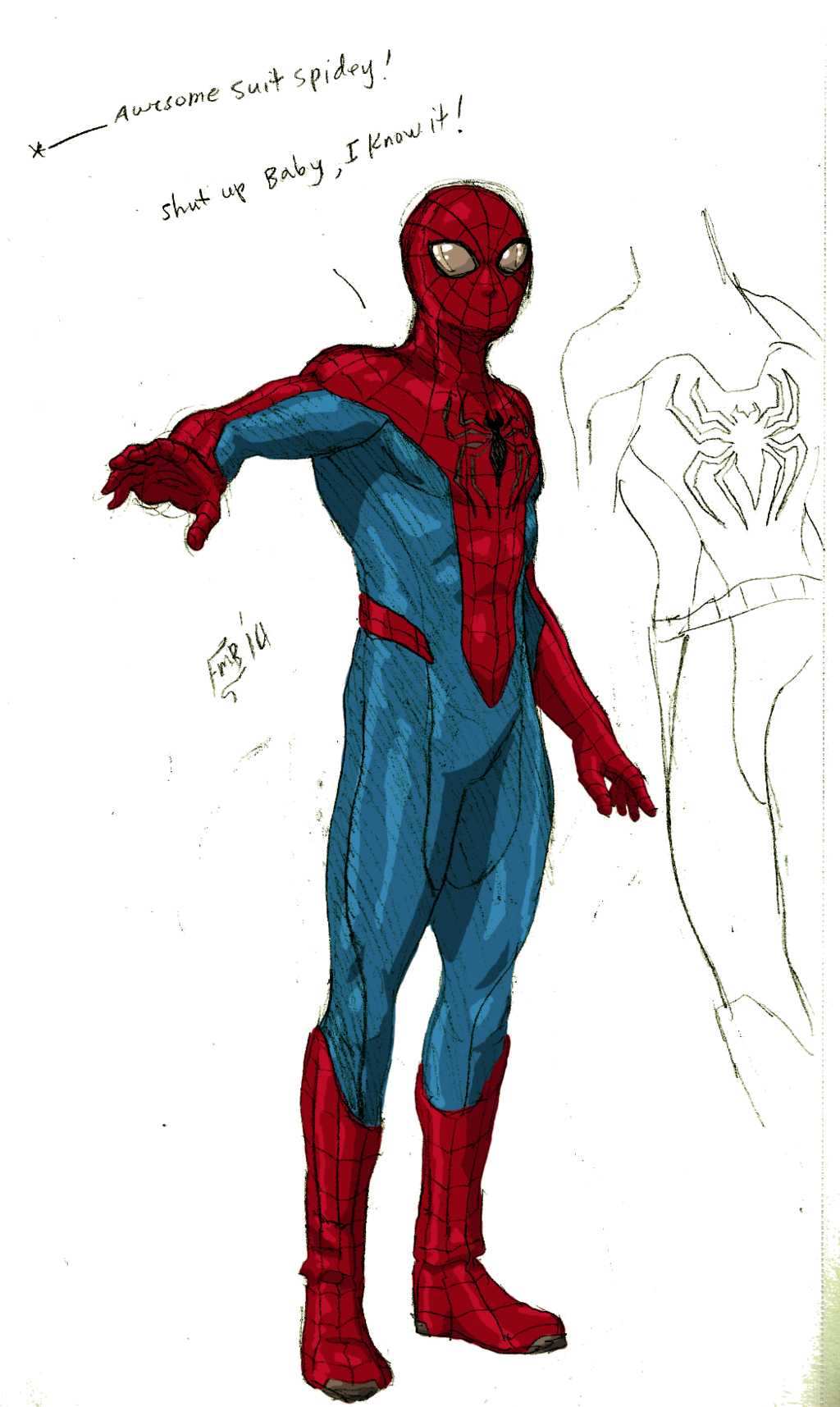 Wallpaper #VqUqMpMB0vj5YdARwtPH16 Spider Man Suit Concept by Kyomusha on Deviantart Spiderman Marvel