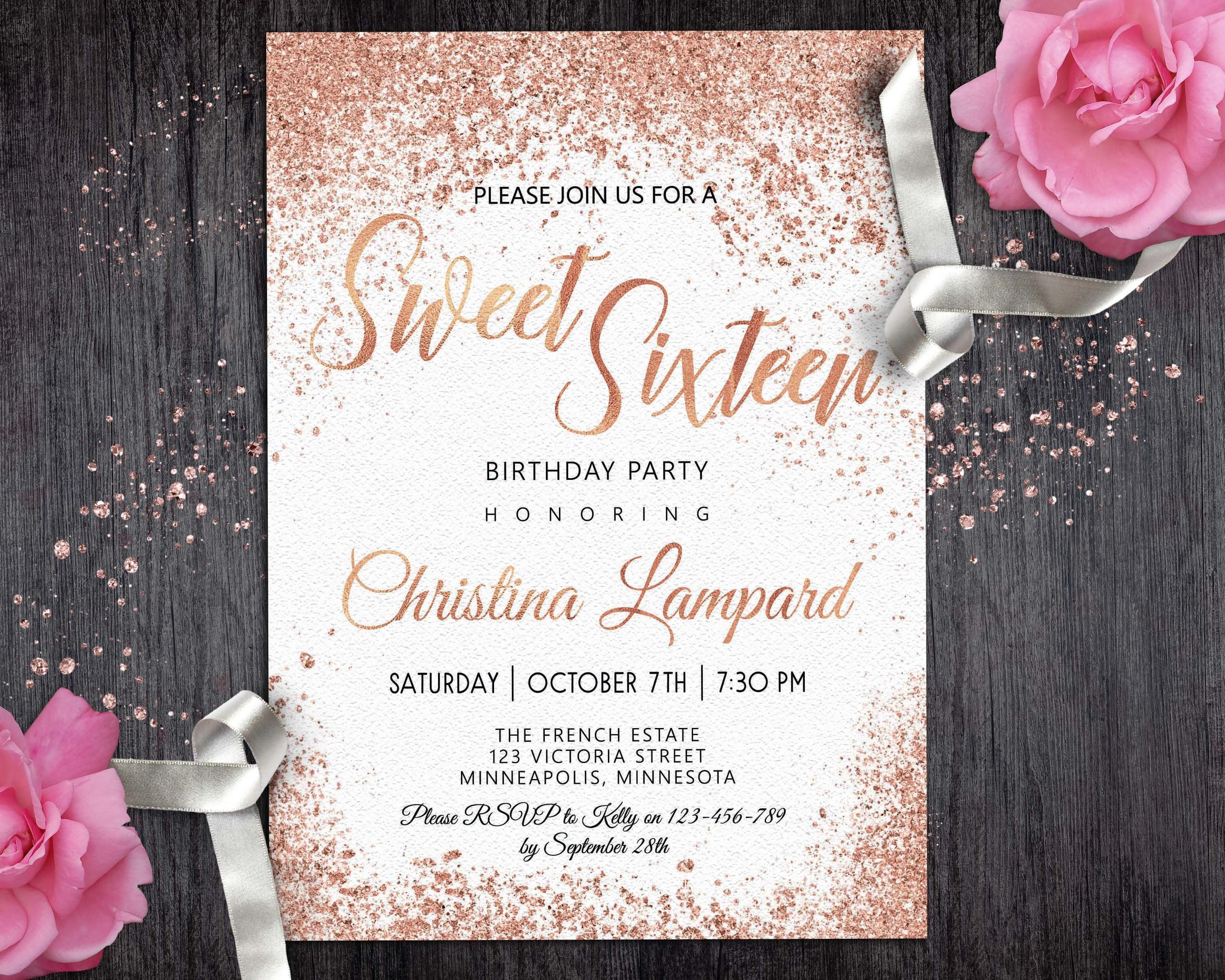 Wallpaper #3GjsFZMBSpphPi3-Pwnw72 The Perfect Sweet 16 Invitation Wording for 2023 Sample Templates