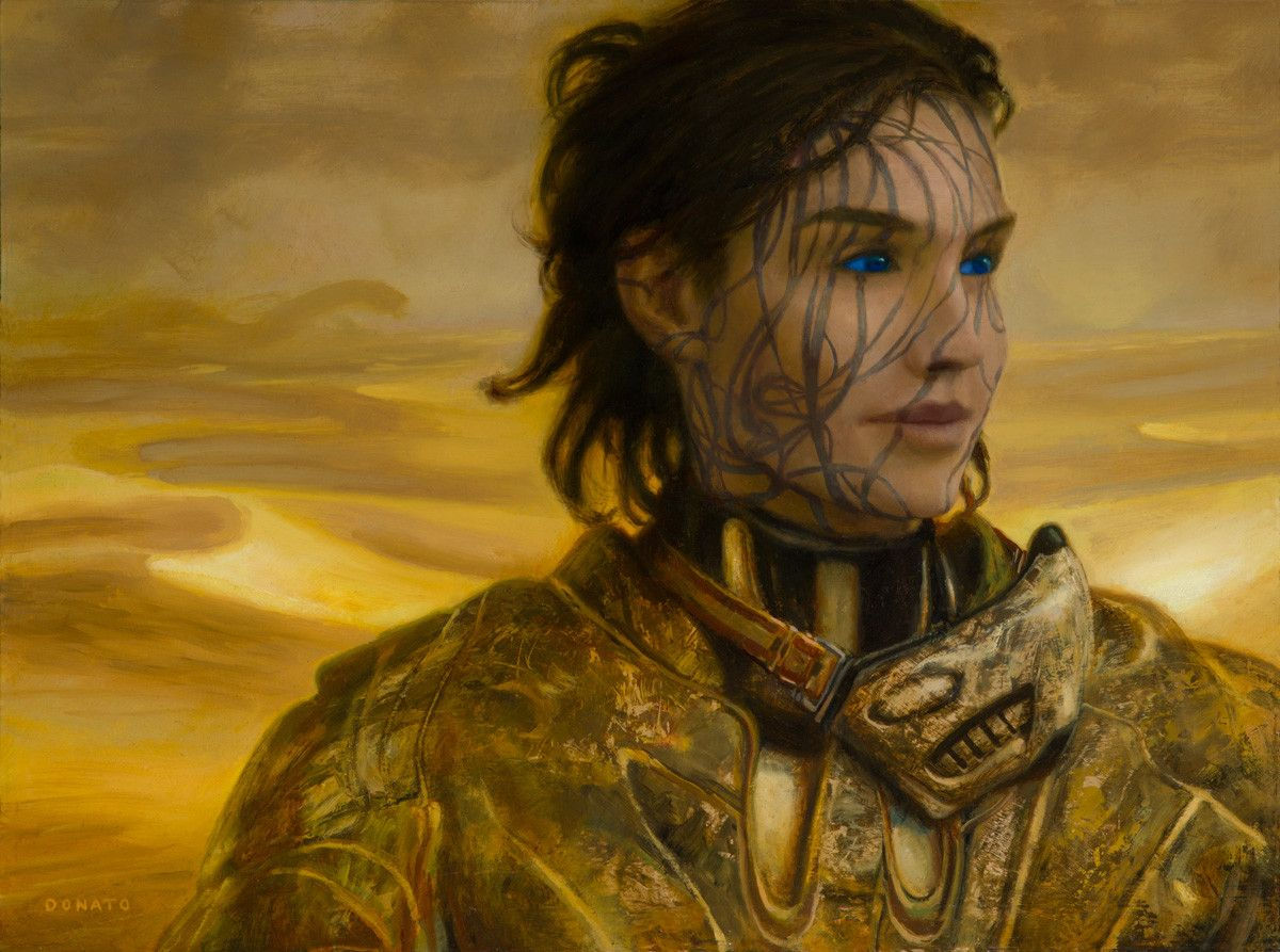 Wallpaper #3YJFQJMB0GiFKesMK8Bn129 Chani Dune Donato Giancola Chani Dune Painting Sci Fi Art