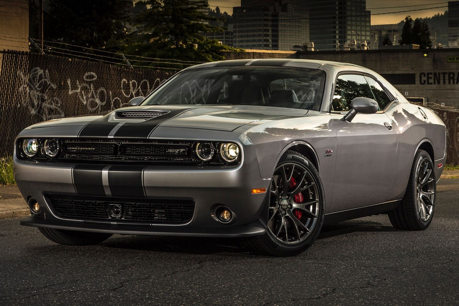 Wallpaper #84950 2018 Dodge Challenger Srt Demon Black Satin Hood Only 594 Miles Bone