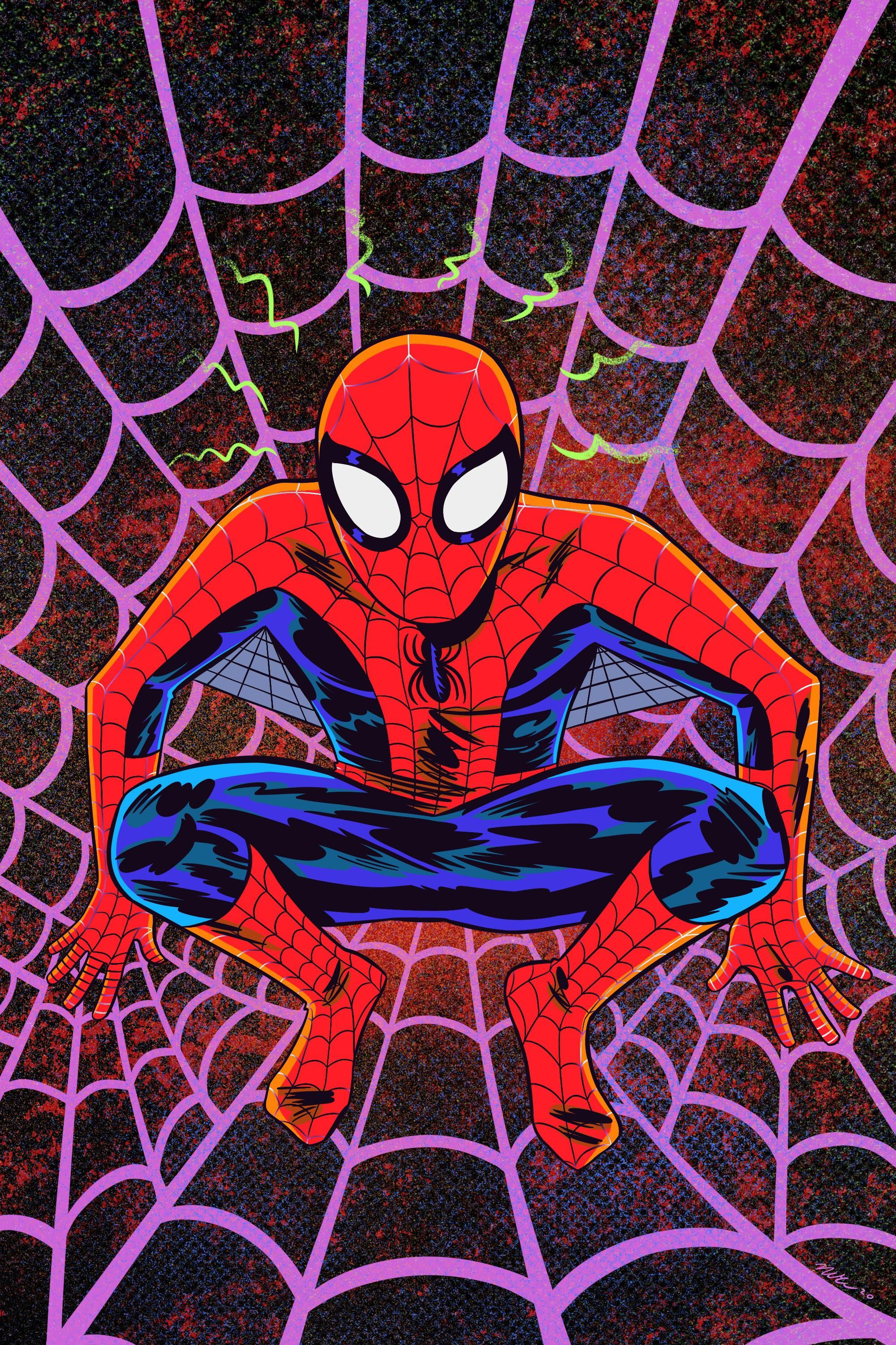 Wallpaper #H3PAho4BFI5NbQksWSCp29 A Spider Man Drawing by Me in Honor of Steve Ditkos Birthday Today Go