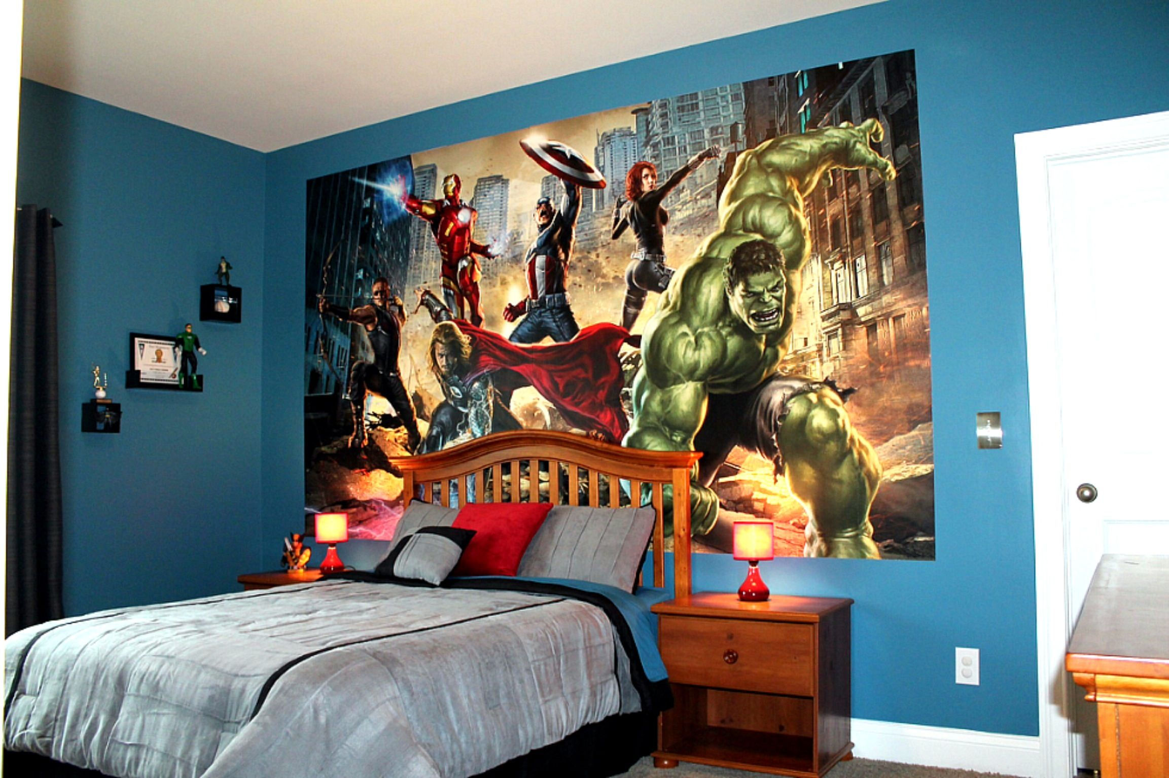 Wallpaper #xbjn1pIBJvJKYCmEEOA_69 Superhero Bedroom Marvel Bedroom Boys Bedroom Decor Avengers Bedroom