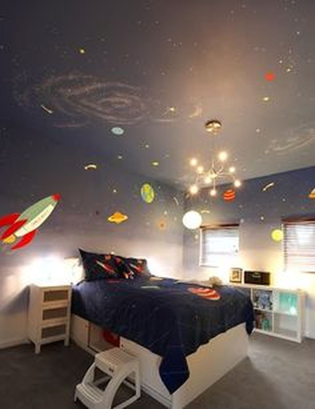 Wallpaper #FB1QLpMBlOZrFDOkGdNr14 25 Stunning Outer Space Themed Bedroom for Boys Home Design Outer