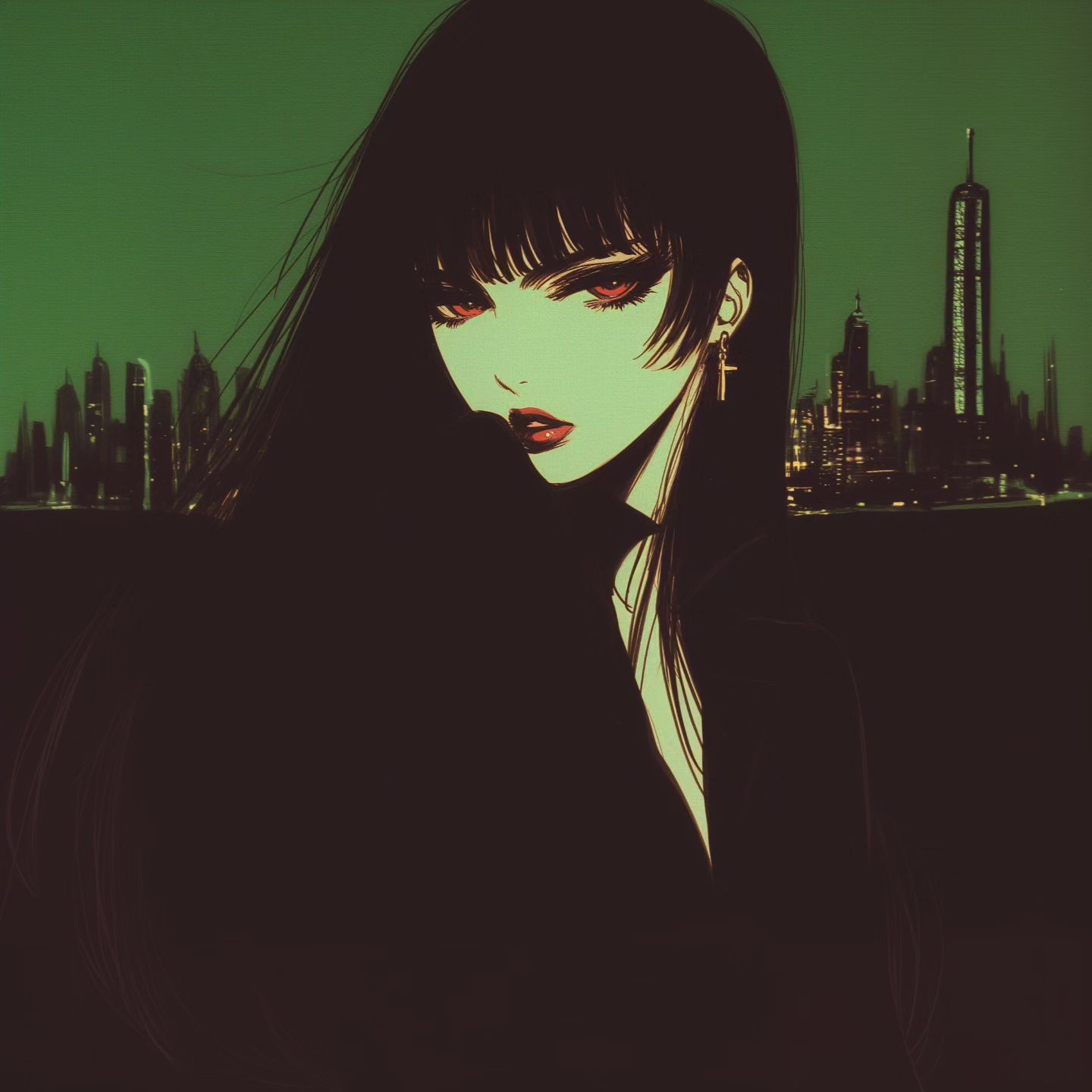 Wallpaper #PPtihJcBx-Hc5Y204K-u182 The City Never Sleeps Fyp City Bflyzone Pfp Goth Cyberpunk