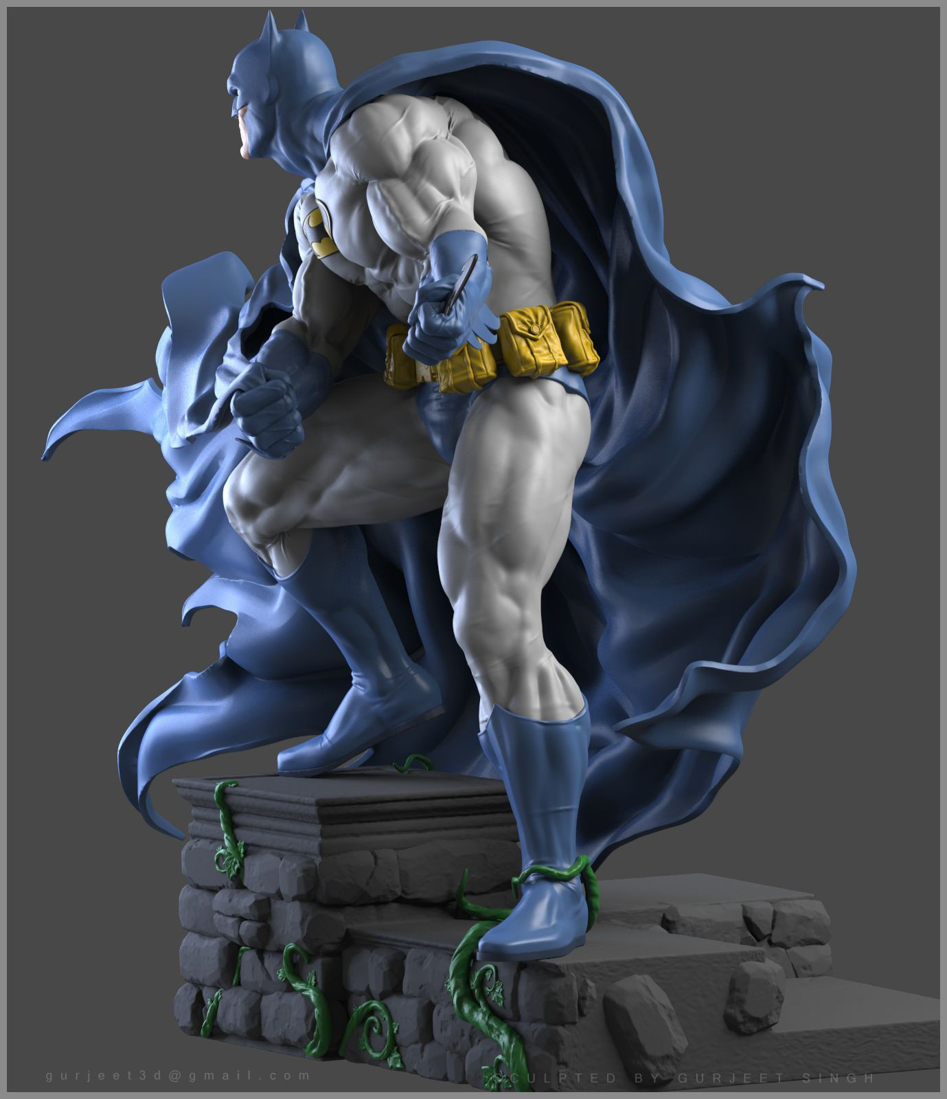 Wallpaper #28281 Adam Fisher Penguinbatman Prime 1 Statue