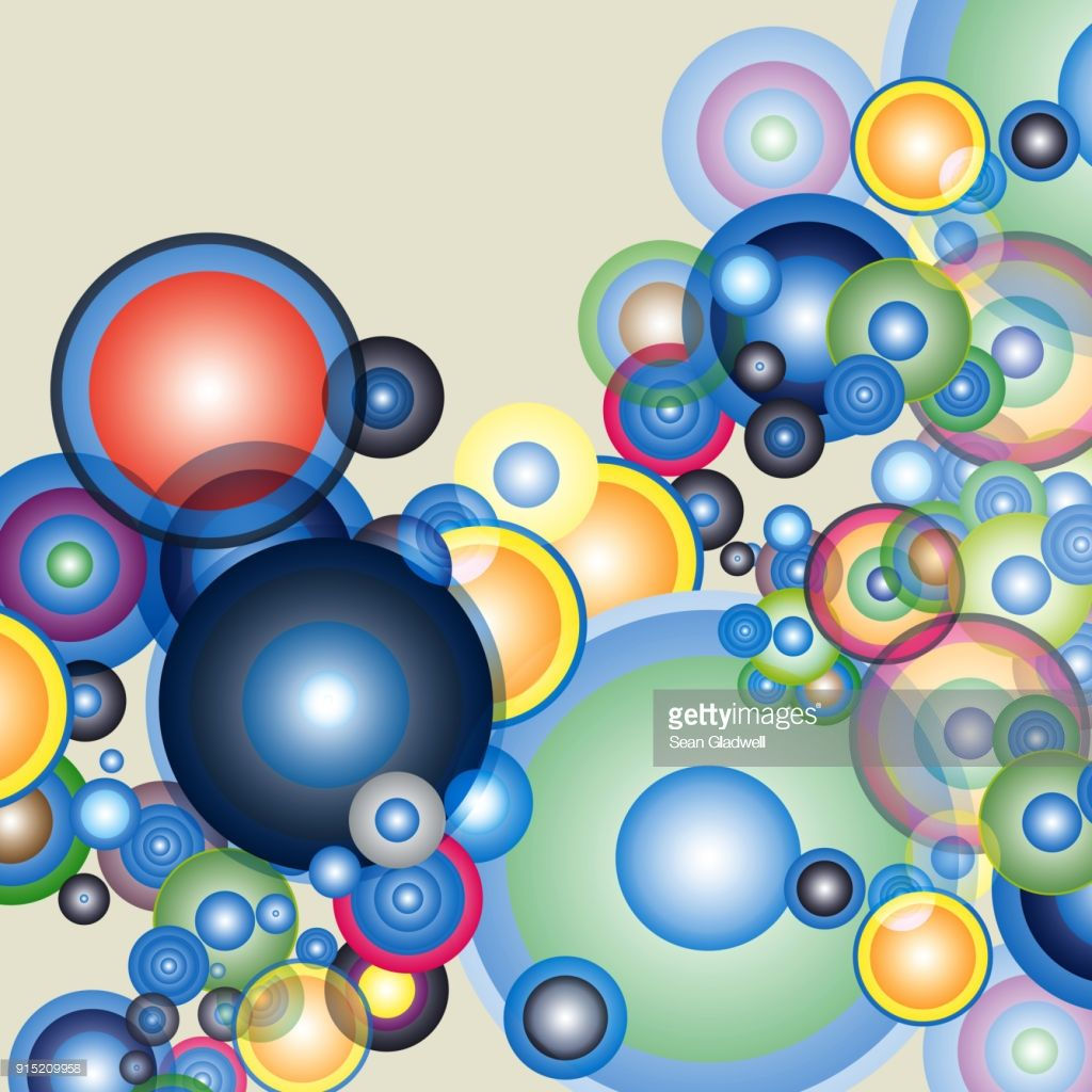 Wallpaper #52dQ-5IBSpphPi3-YpO8449 Abstract Artwork of Graphic Circles Abstract Artwork Stock